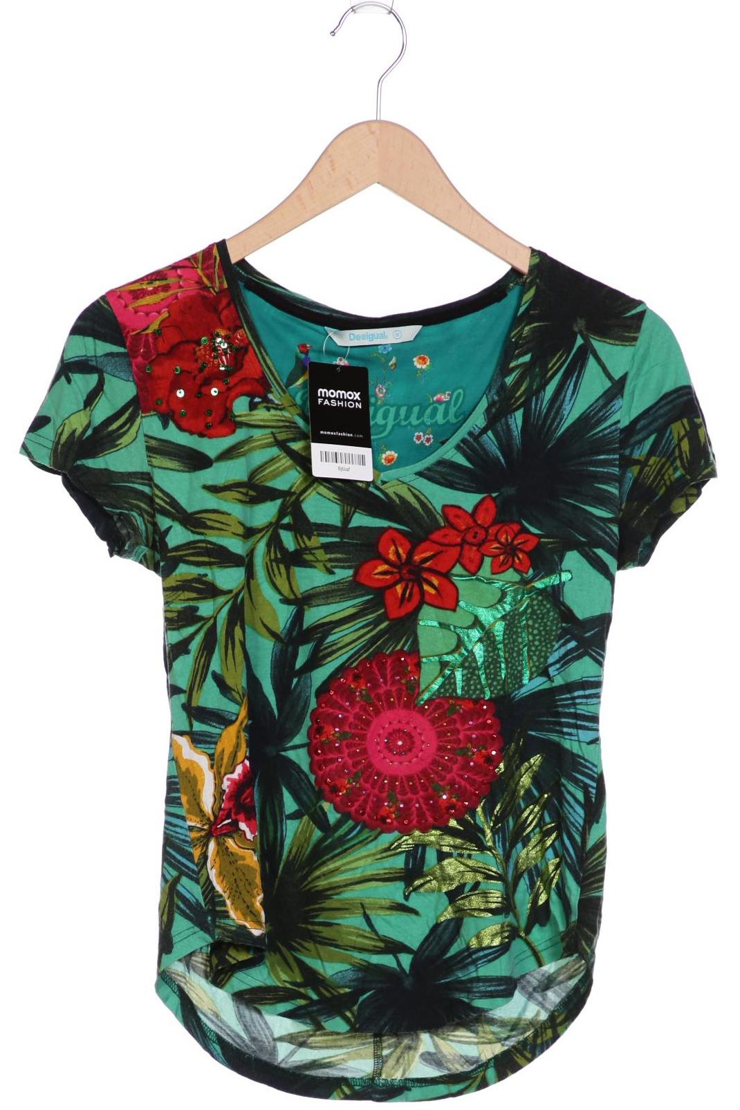 

Desigual Damen T-Shirt, mehrfarbig, Gr. 36