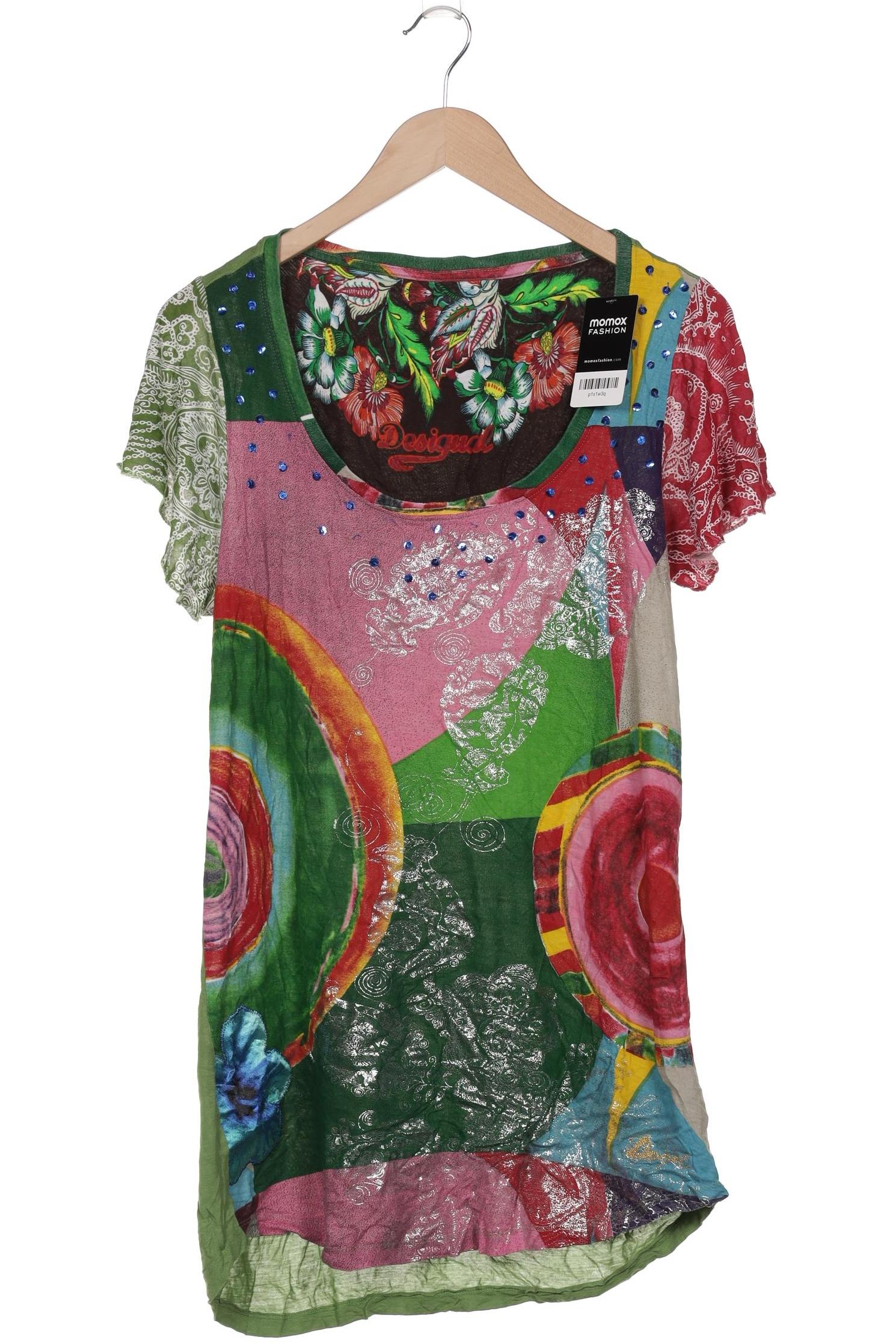 

Desigual Damen T-Shirt, mehrfarbig, Gr. 44