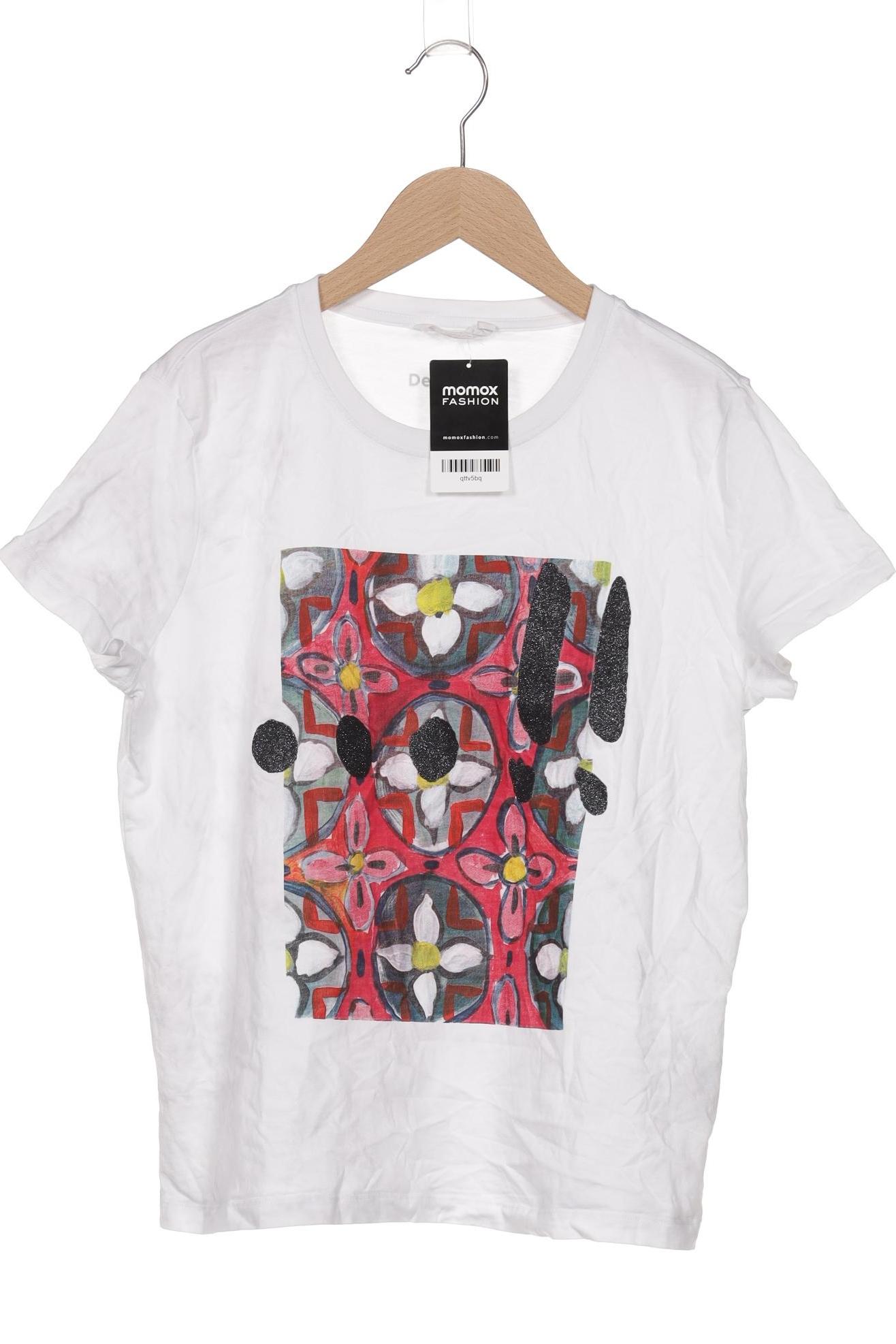 

Desigual Damen T-Shirt, weiß, Gr. 42