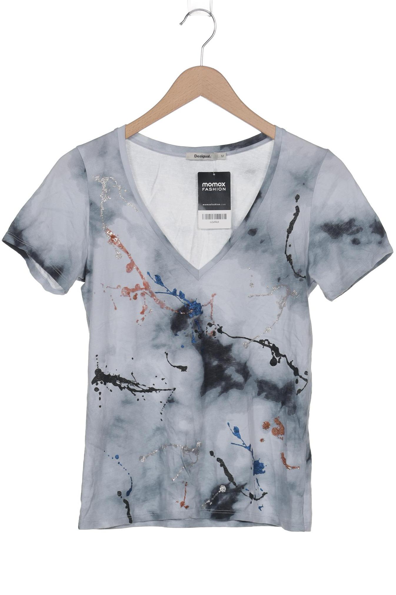

Desigual Damen T-Shirt, grau, Gr. 38