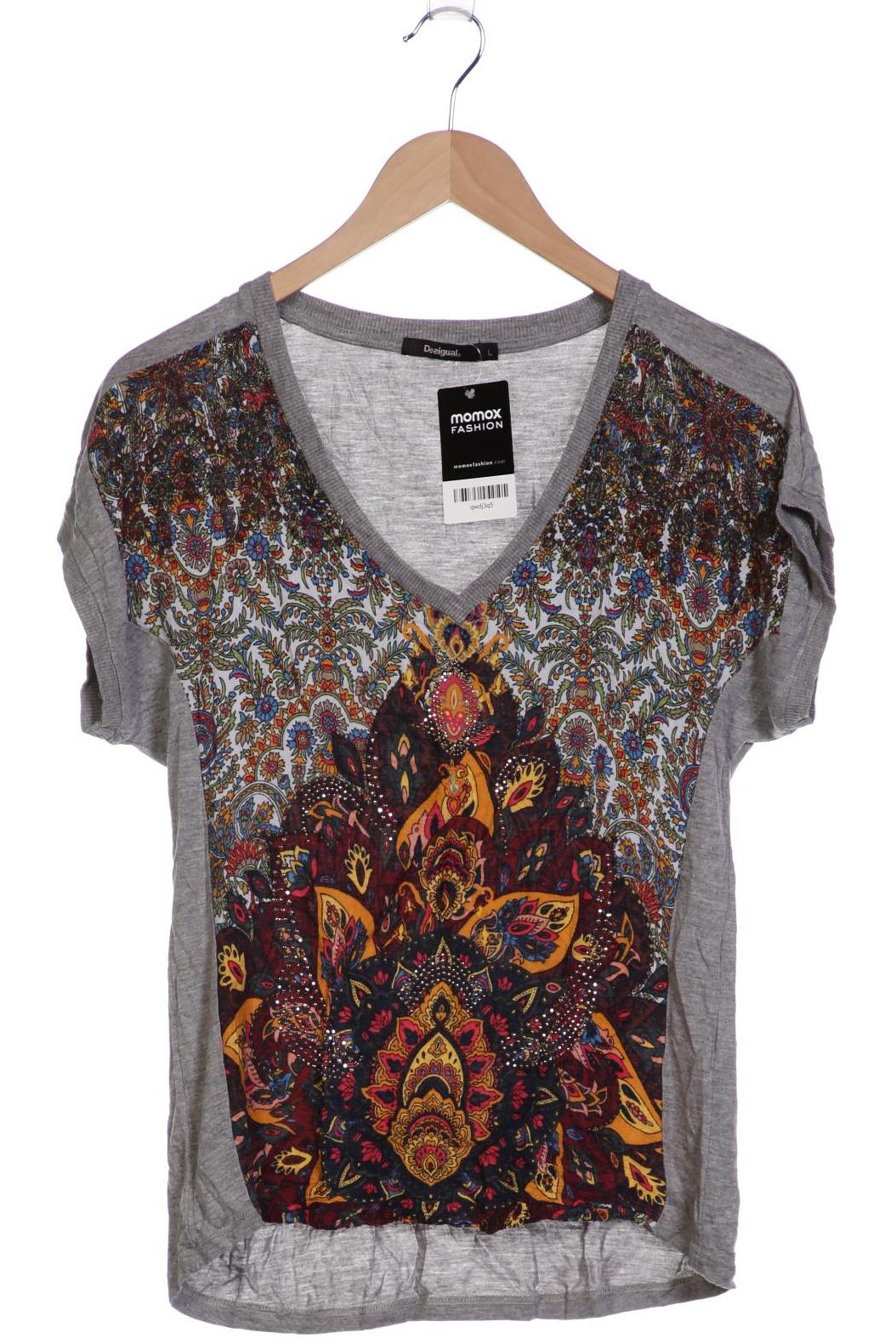 

Desigual Damen T-Shirt, mehrfarbig, Gr. 42