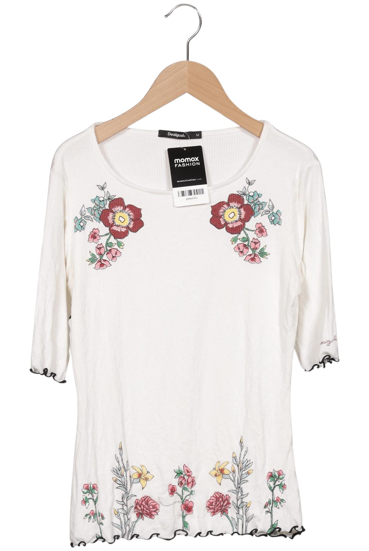 

Desigual Damen T-Shirt, weiß, Gr. 38