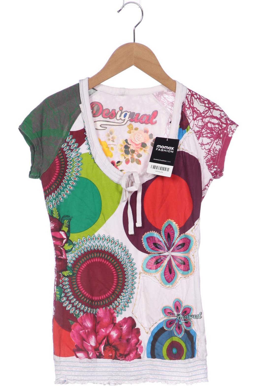 

Desigual Damen T-Shirt, mehrfarbig, Gr. 34