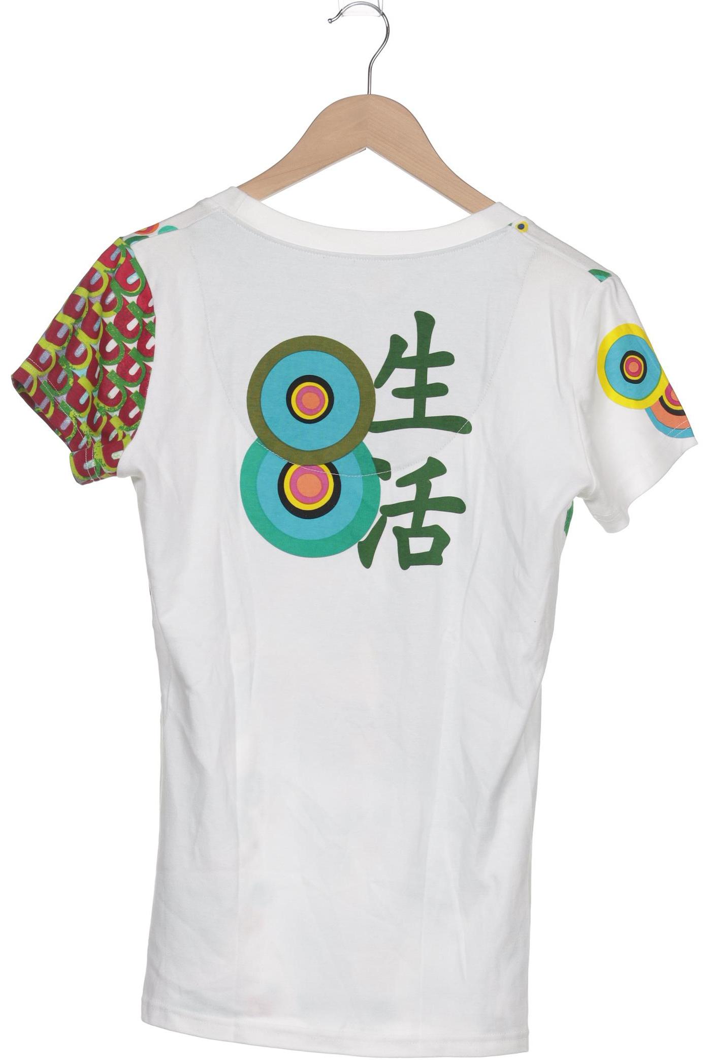 

Desigual Damen T-Shirt, weiß, Gr. 44