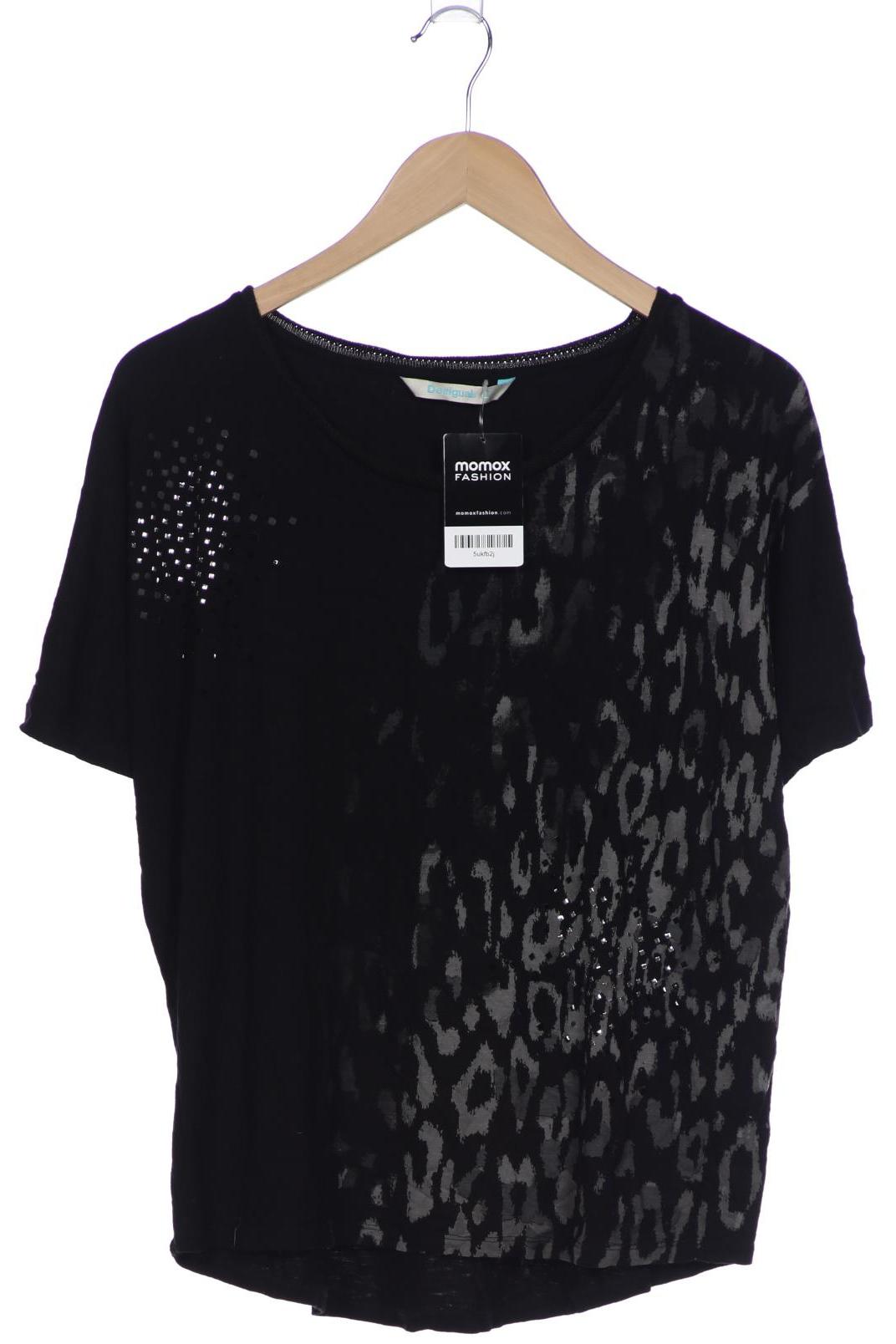 

Desigual Damen T-Shirt, schwarz, Gr. 38