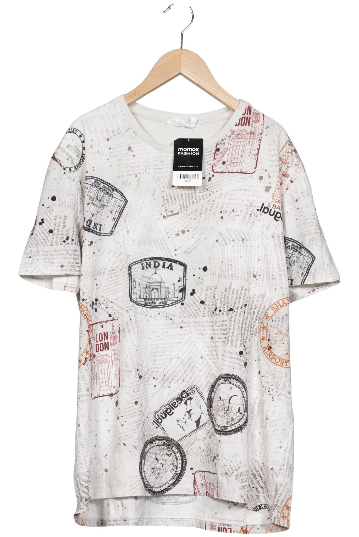 

Desigual Damen T-Shirt, grau, Gr. 46