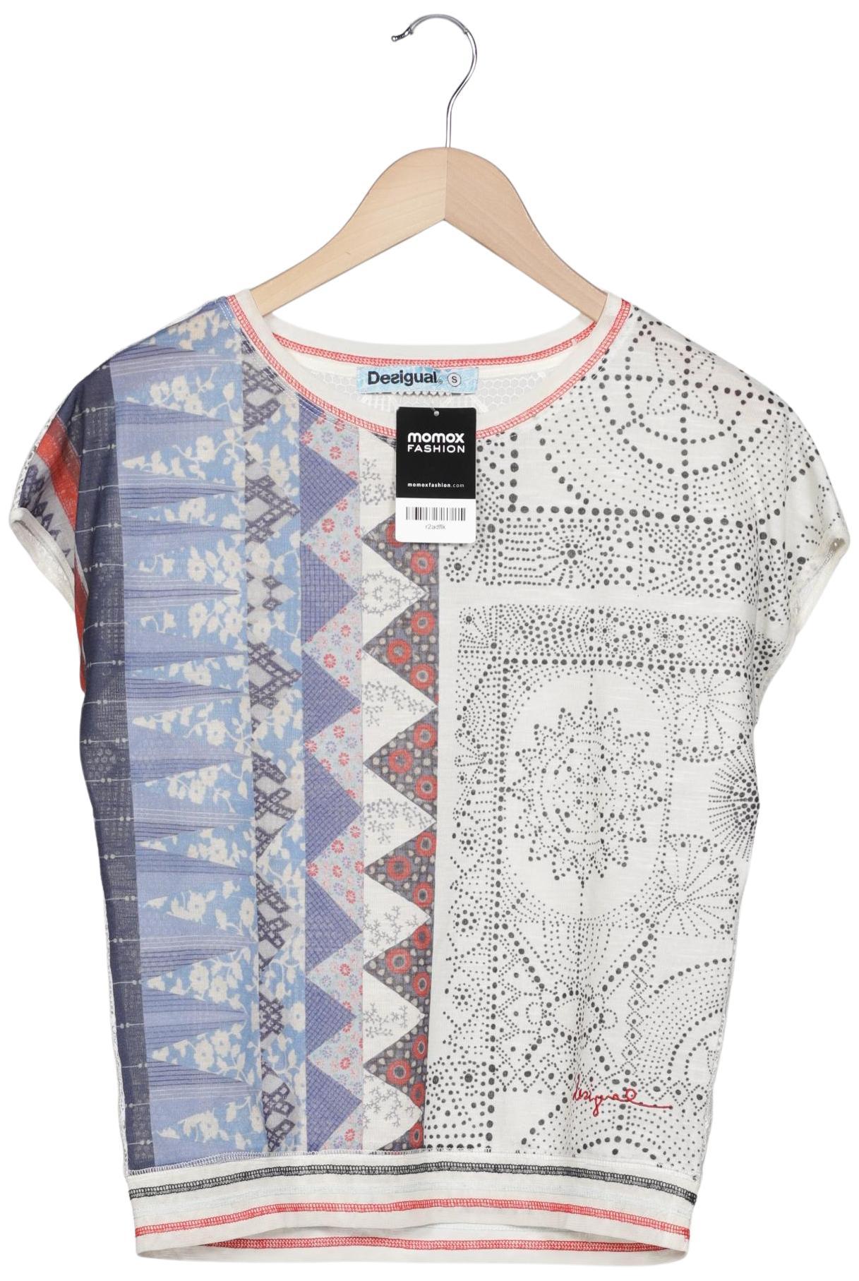 

Desigual Damen T-Shirt, mehrfarbig, Gr. 36