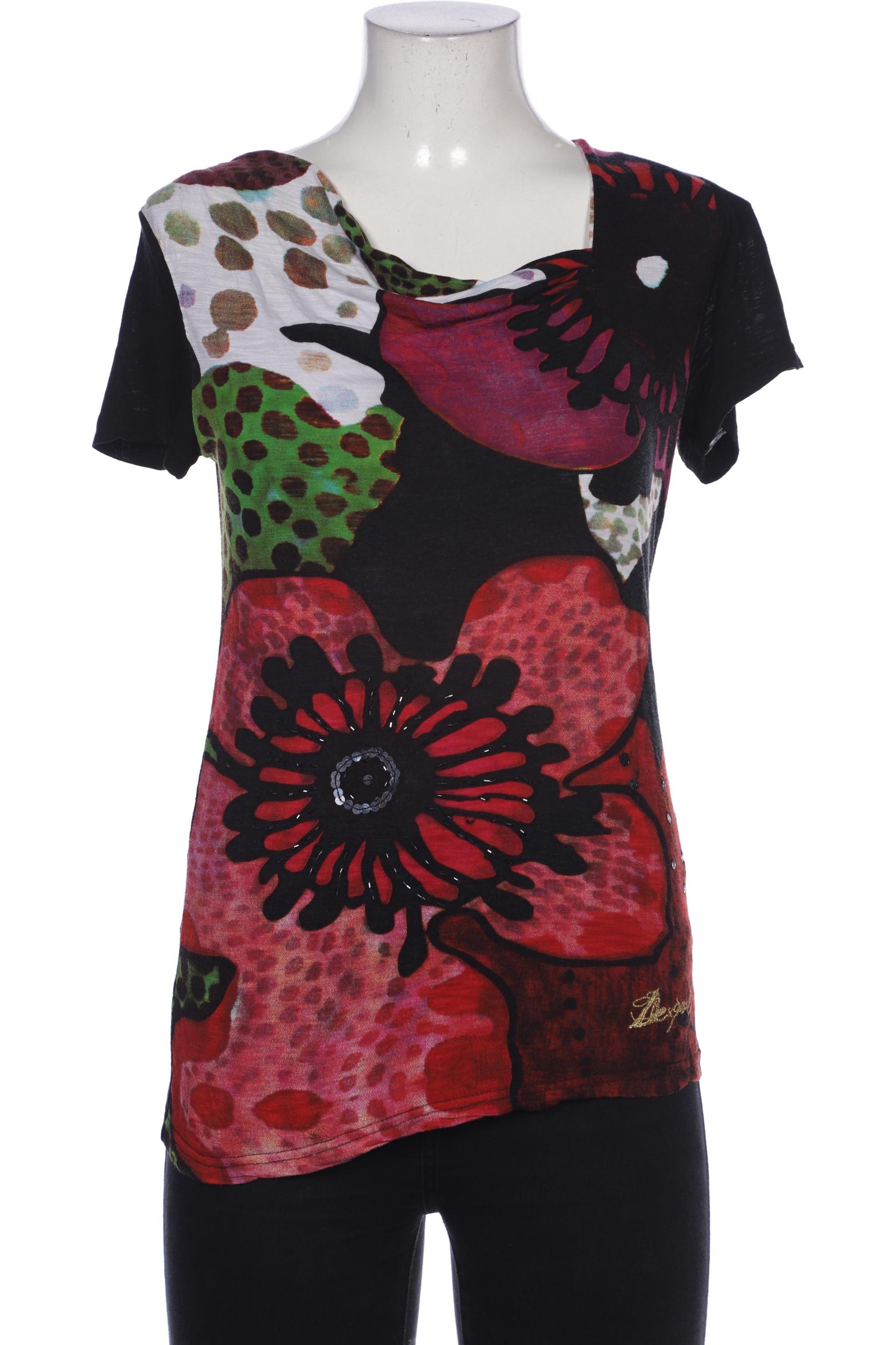 

Desigual Damen T-Shirt, schwarz, Gr. 38