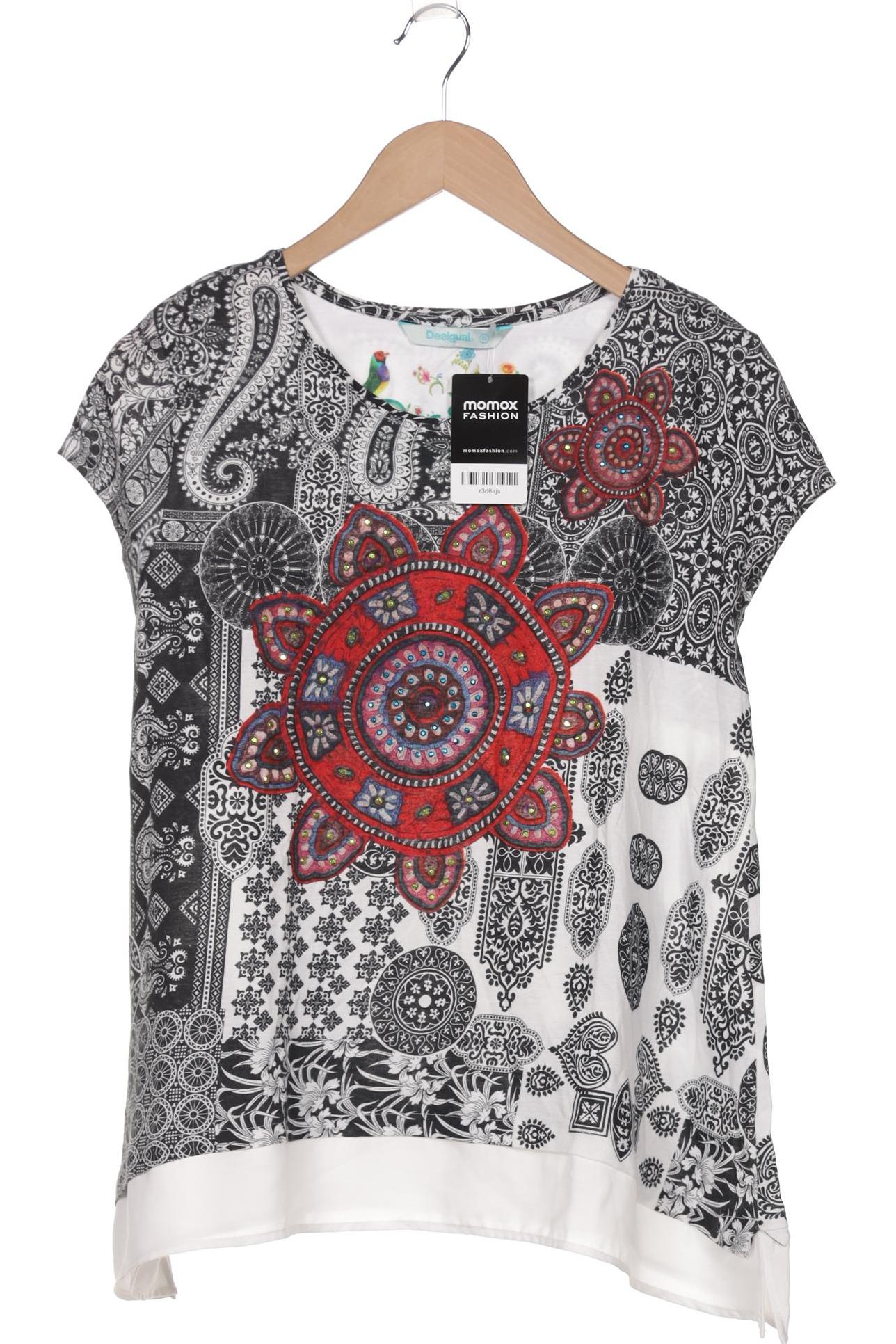 

Desigual Damen T-Shirt, mehrfarbig, Gr. 44