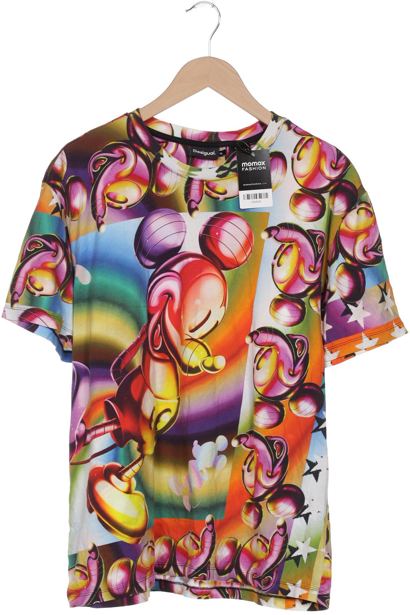 

Desigual Damen T-Shirt, mehrfarbig, Gr. 44