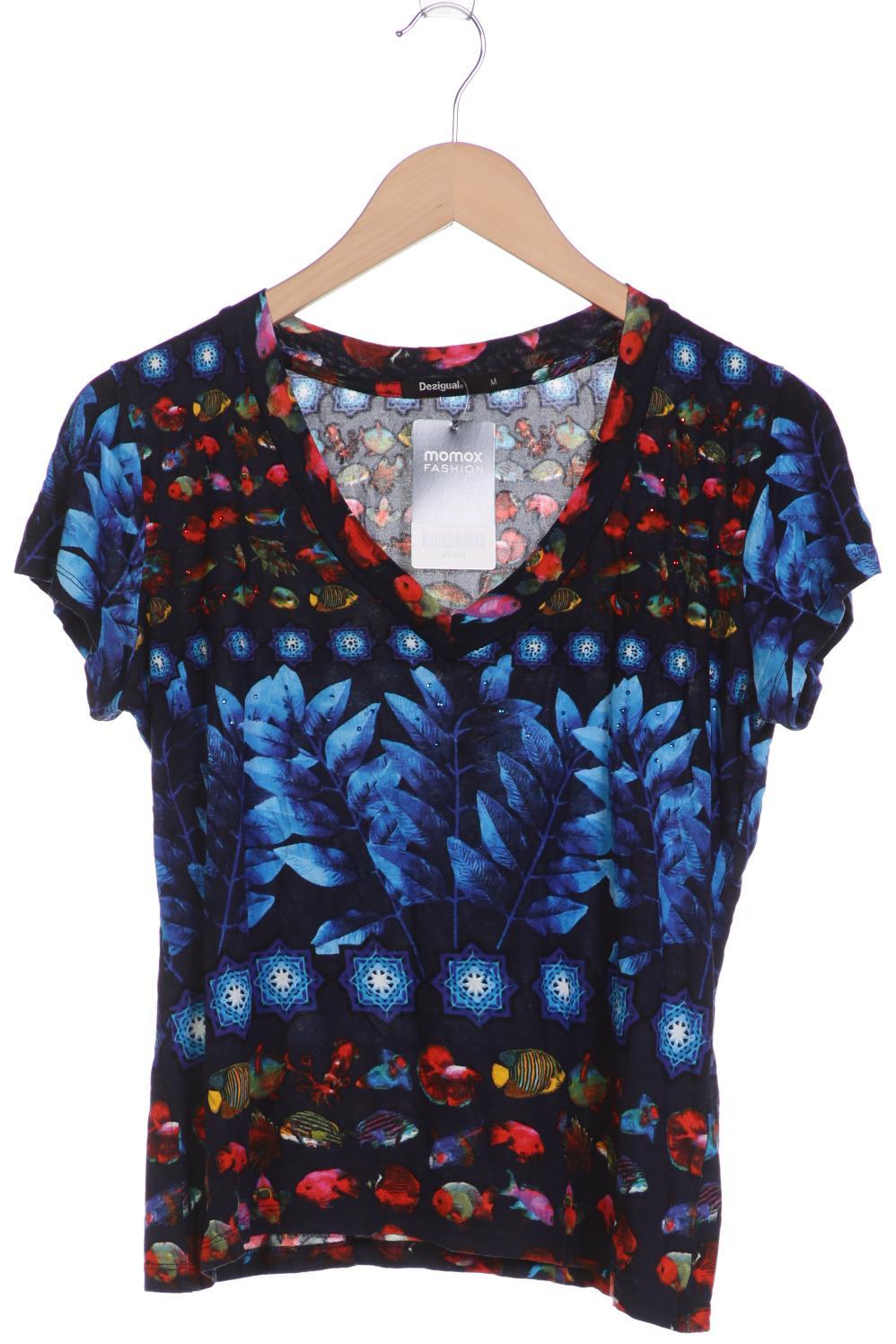 

Desigual Damen T-Shirt, marineblau, Gr. 38