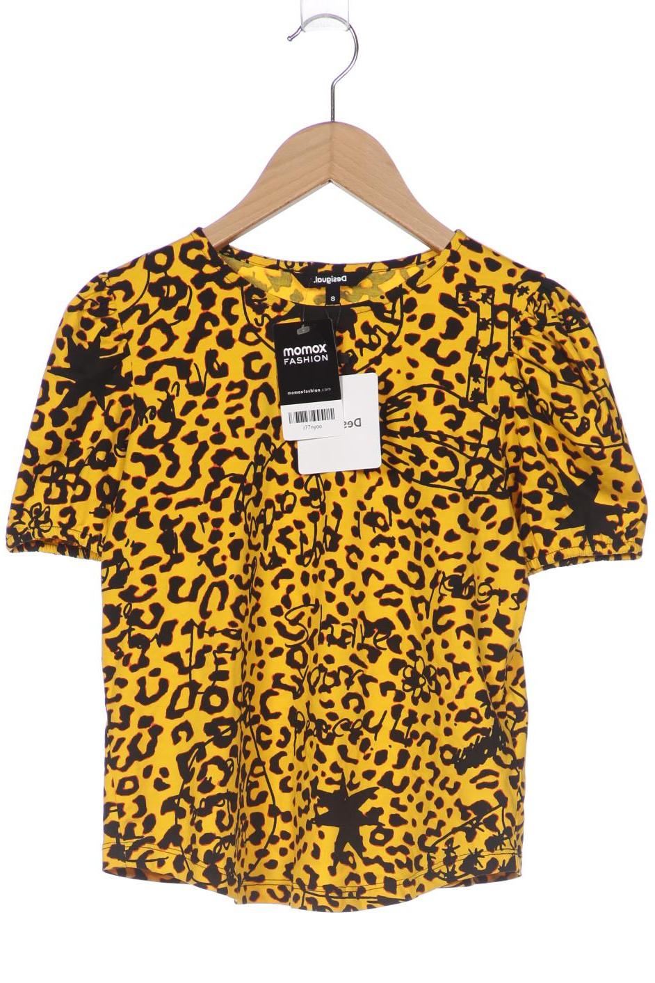 

Desigual Damen T-Shirt, gelb