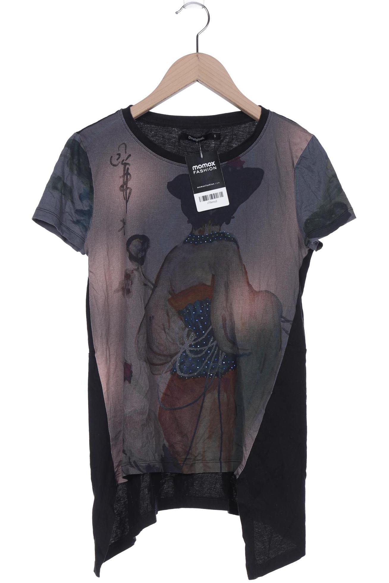 

Desigual Damen T-Shirt, schwarz, Gr. 36