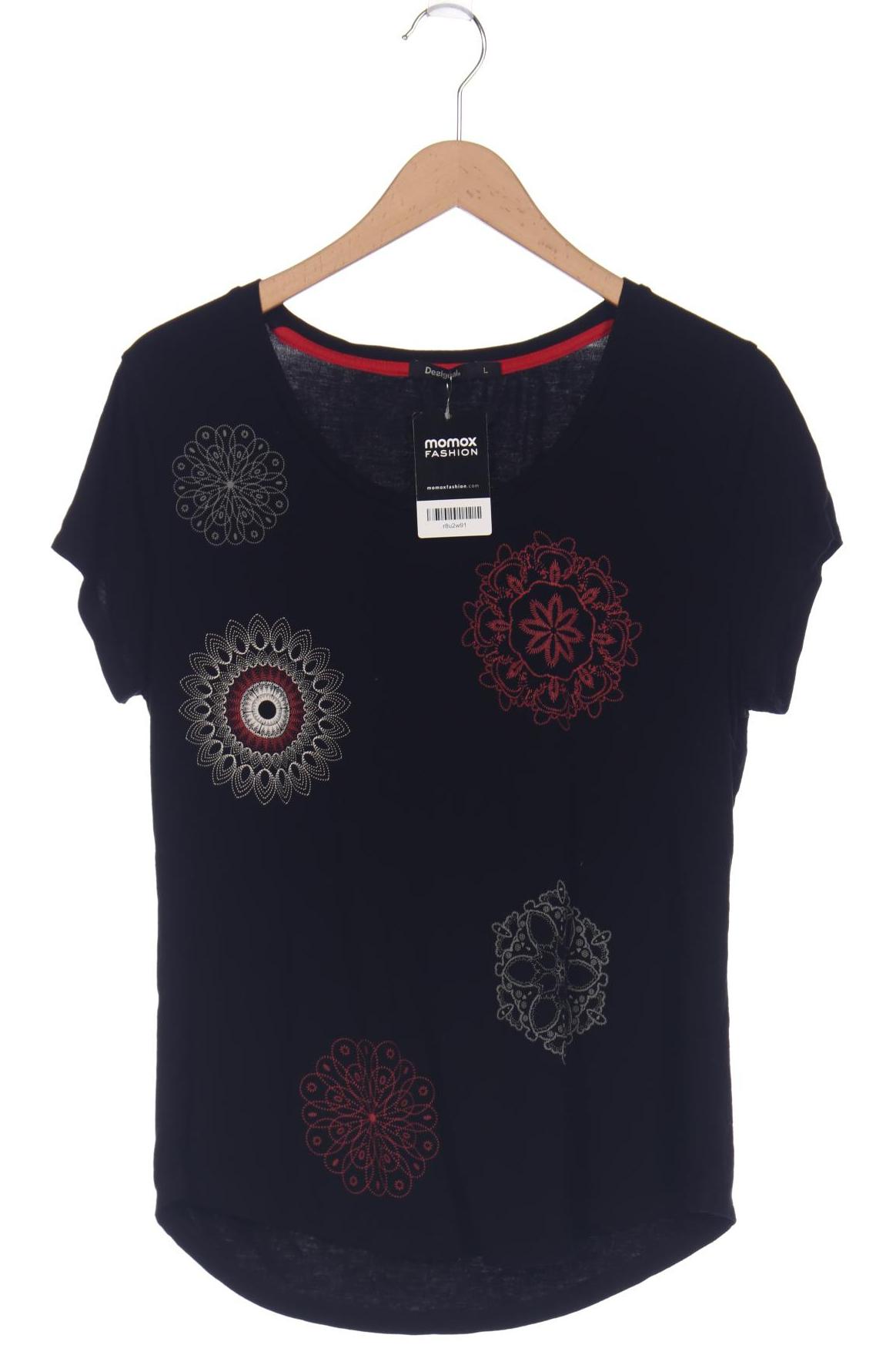 

Desigual Damen T-Shirt, schwarz