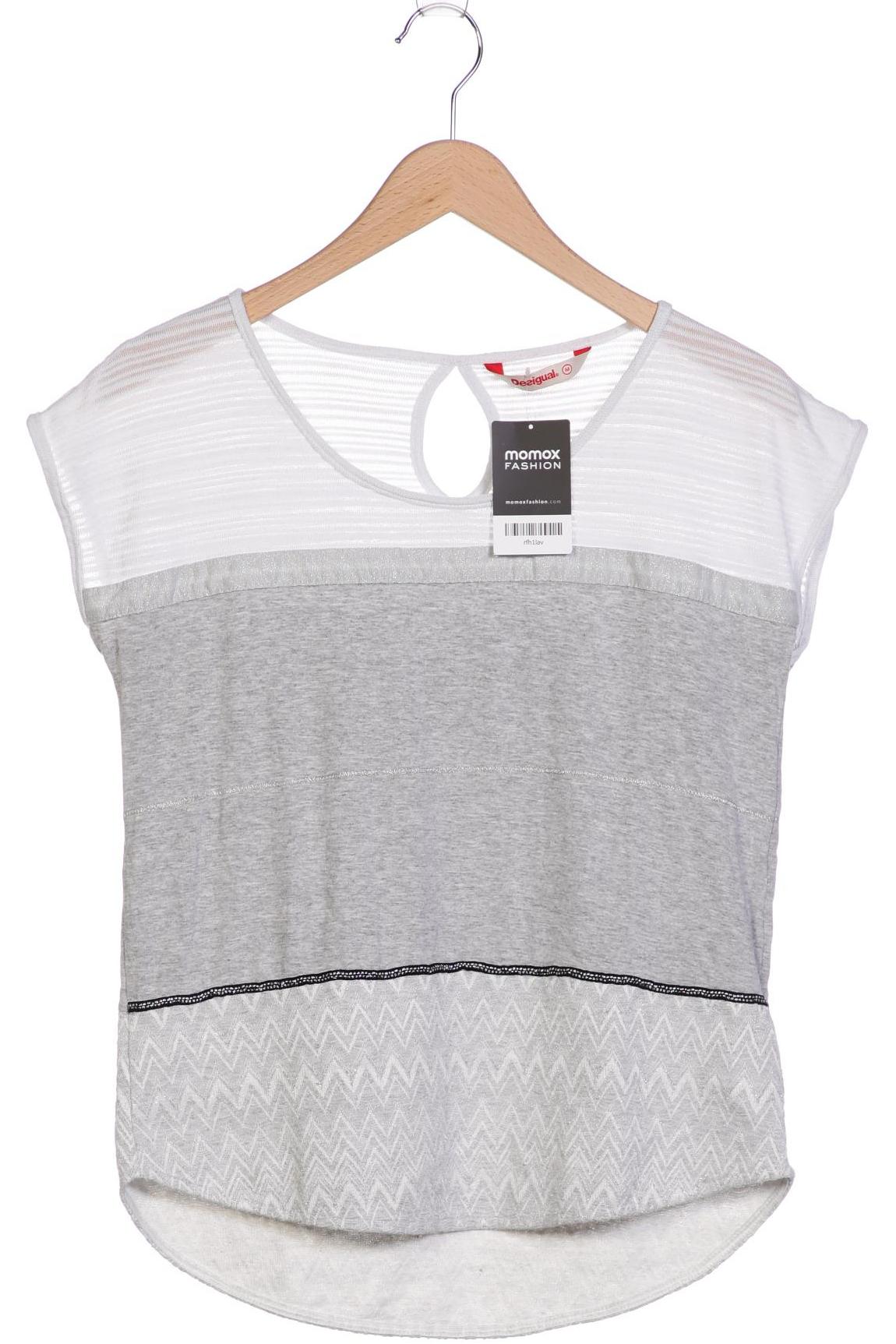 

Desigual Damen T-Shirt, grau, Gr. 38