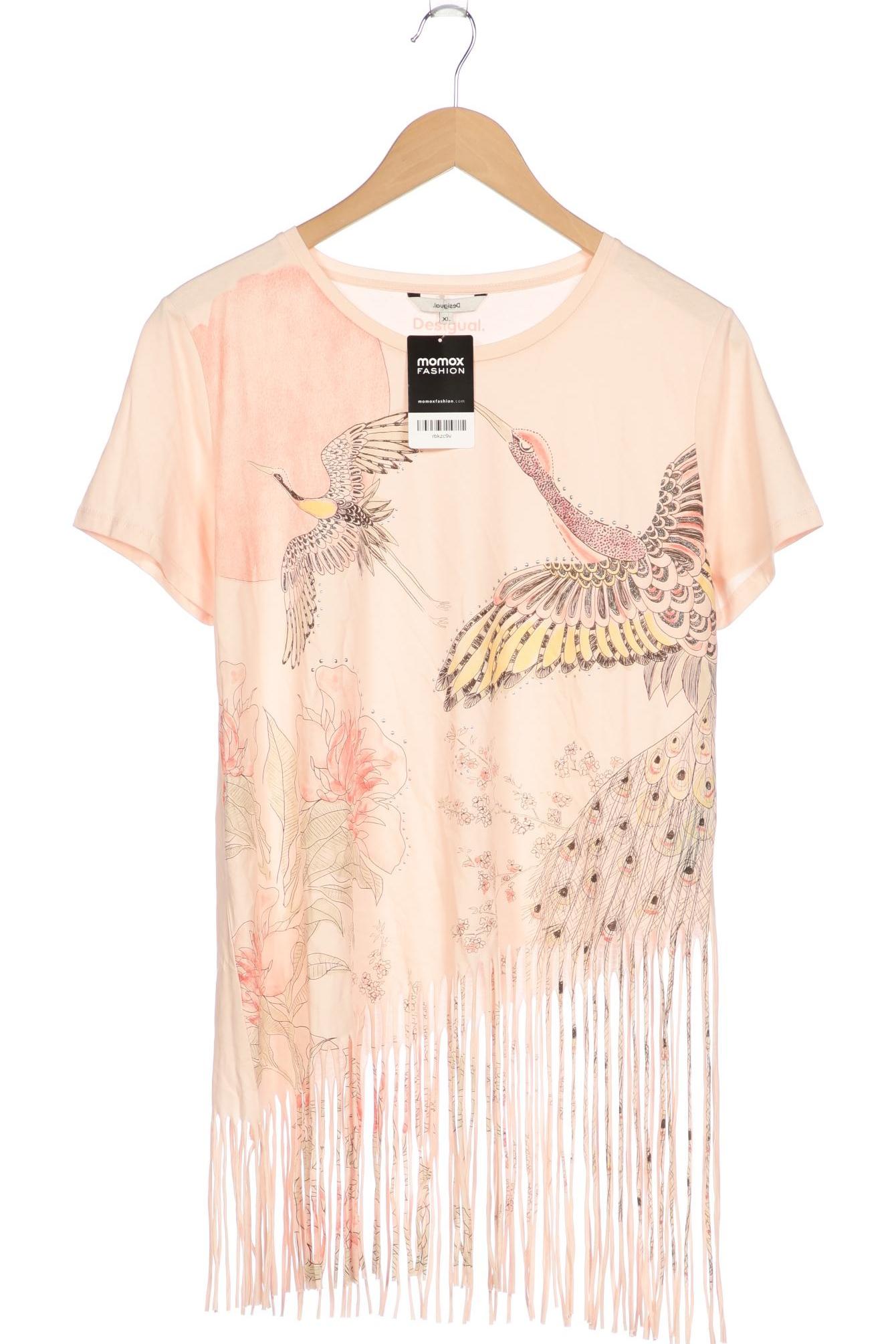 

Desigual Damen T-Shirt, pink, Gr. 44