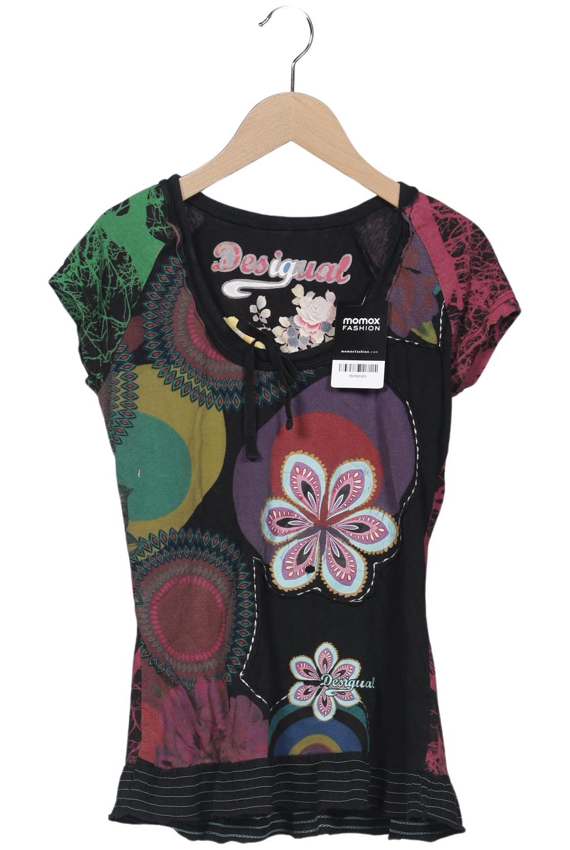 

Desigual Damen T-Shirt, schwarz, Gr. 36