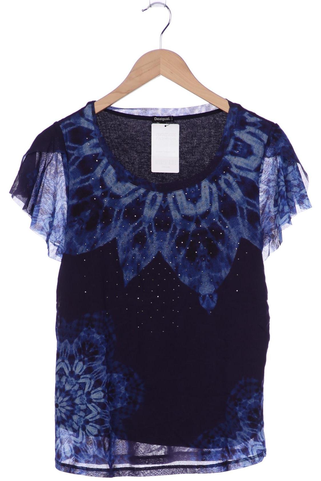 

Desigual Damen T-Shirt, marineblau, Gr. 44