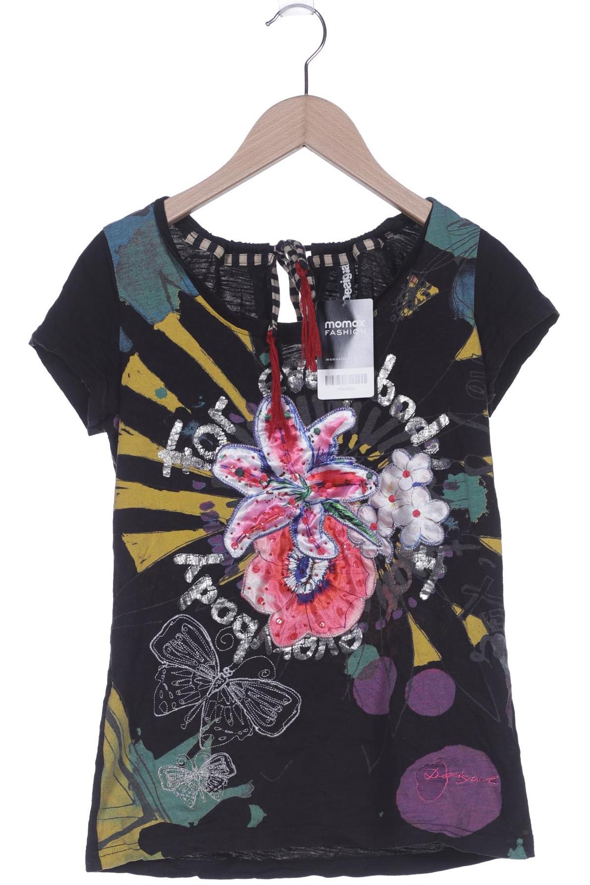 

Desigual Damen T-Shirt, schwarz