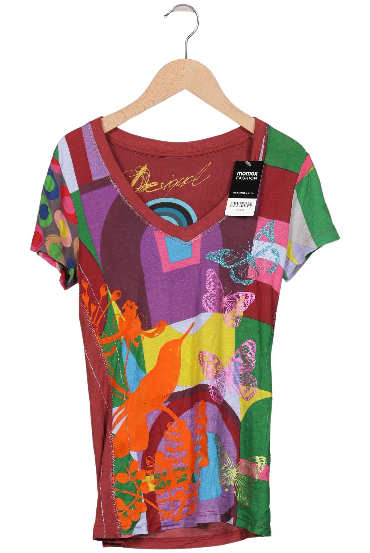 

Desigual Damen T-Shirt, mehrfarbig, Gr. 36