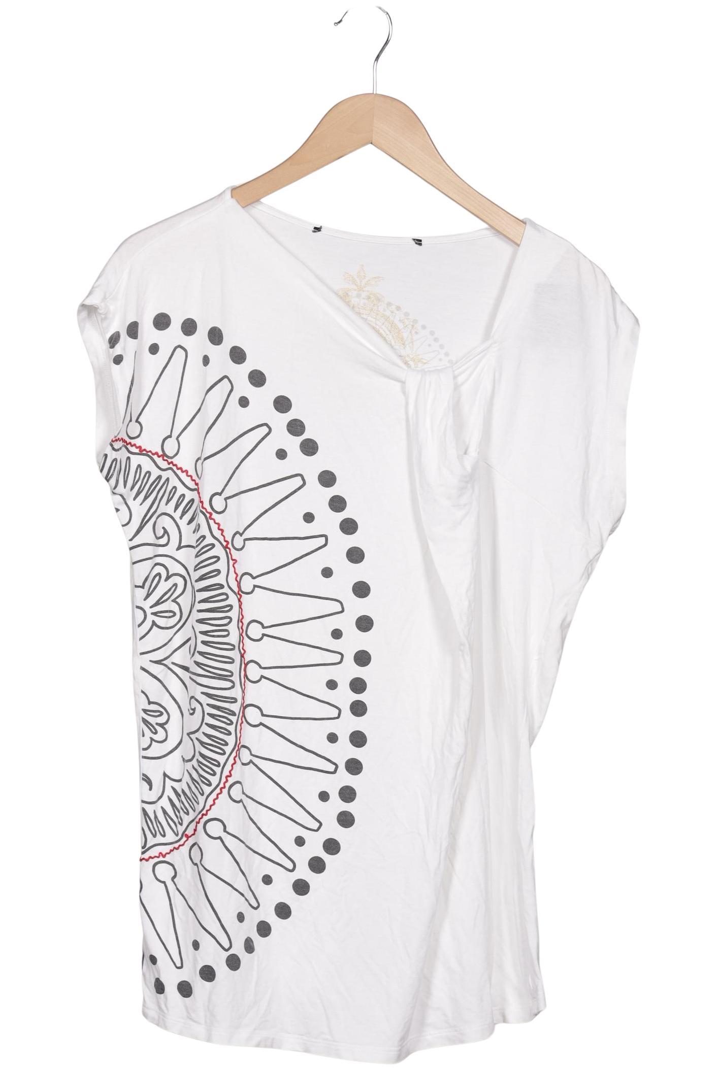 

Desigual Damen T-Shirt, weiß, Gr. 42