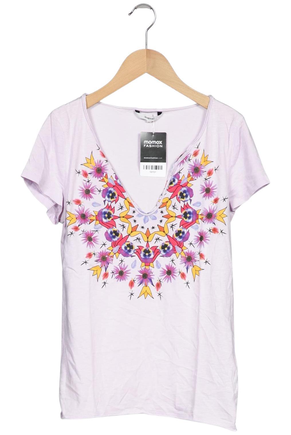 

Desigual Damen T-Shirt, flieder, Gr. 36