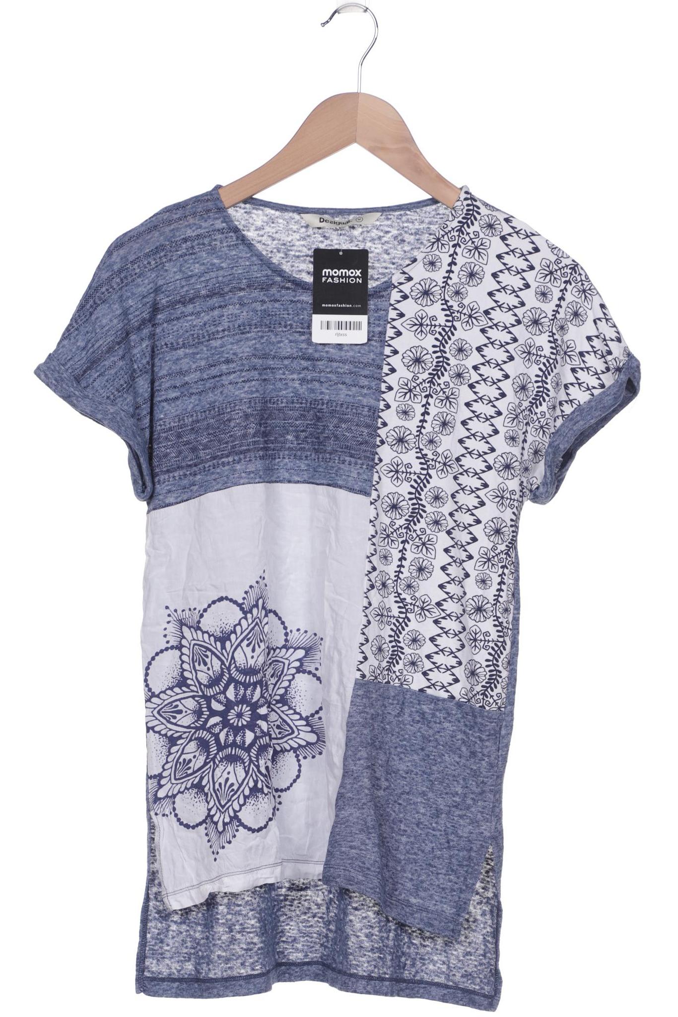 

Desigual Damen T-Shirt, blau