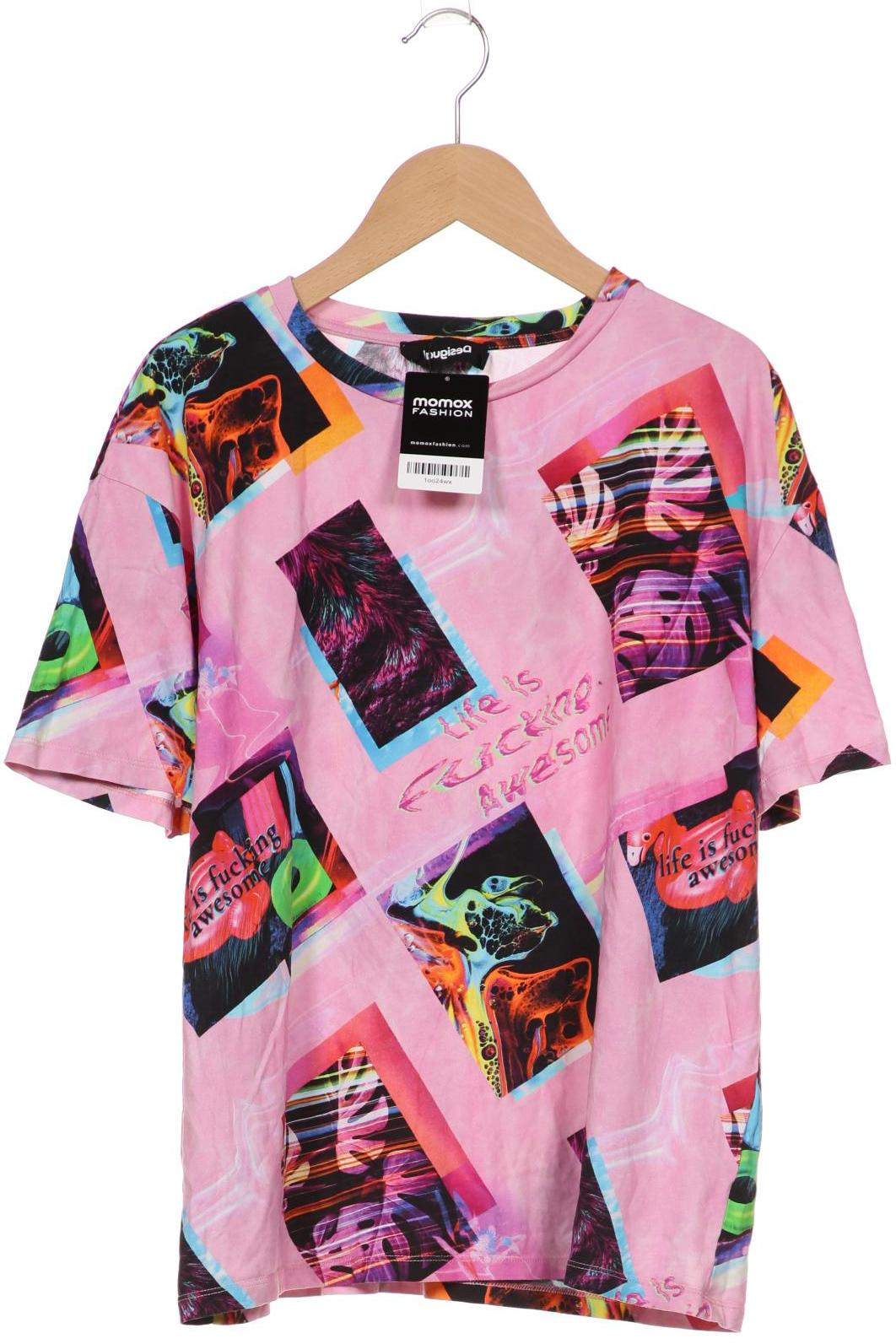 

Desigual Damen T-Shirt, pink, Gr. 36