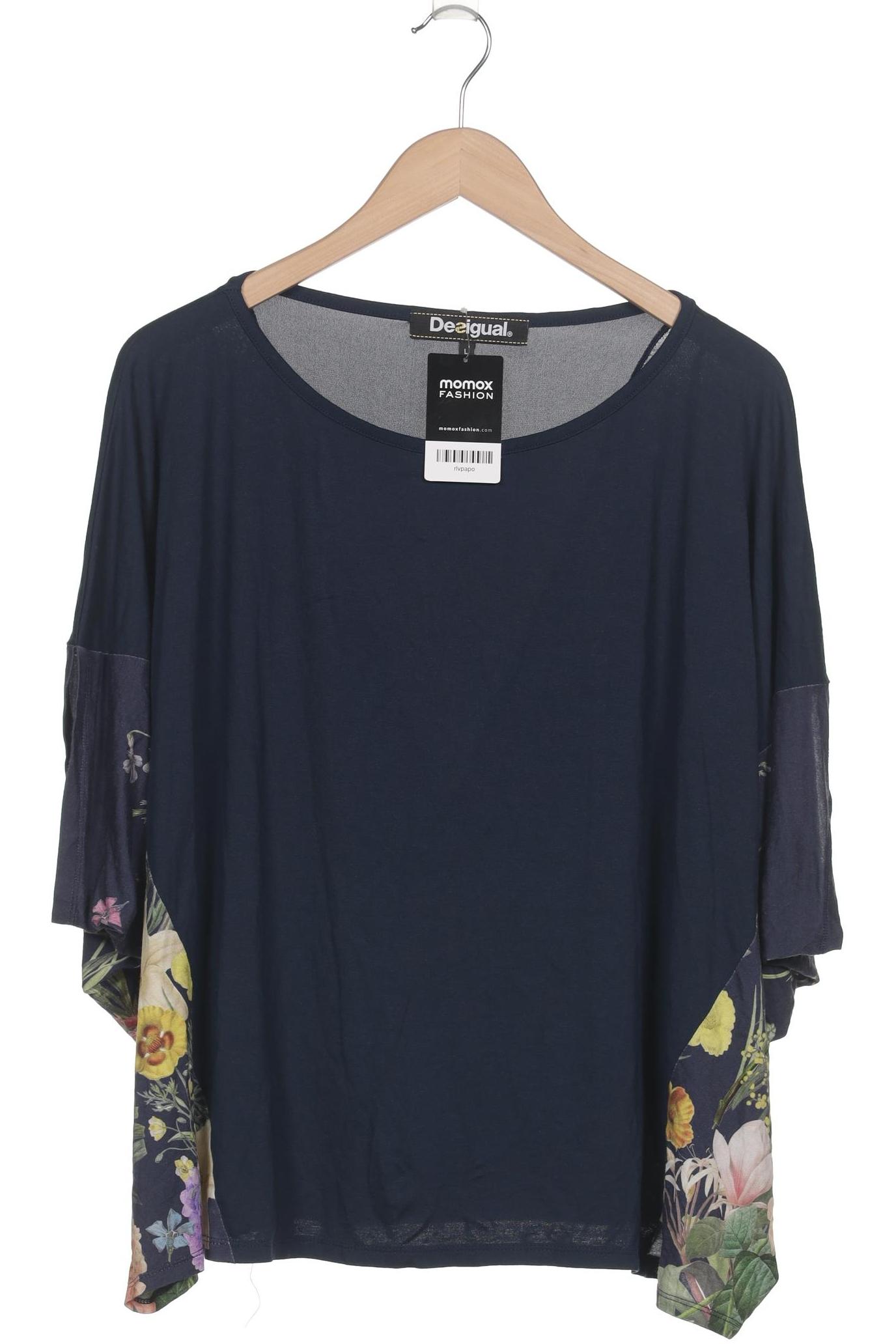 

Desigual Damen T-Shirt, marineblau, Gr. 42
