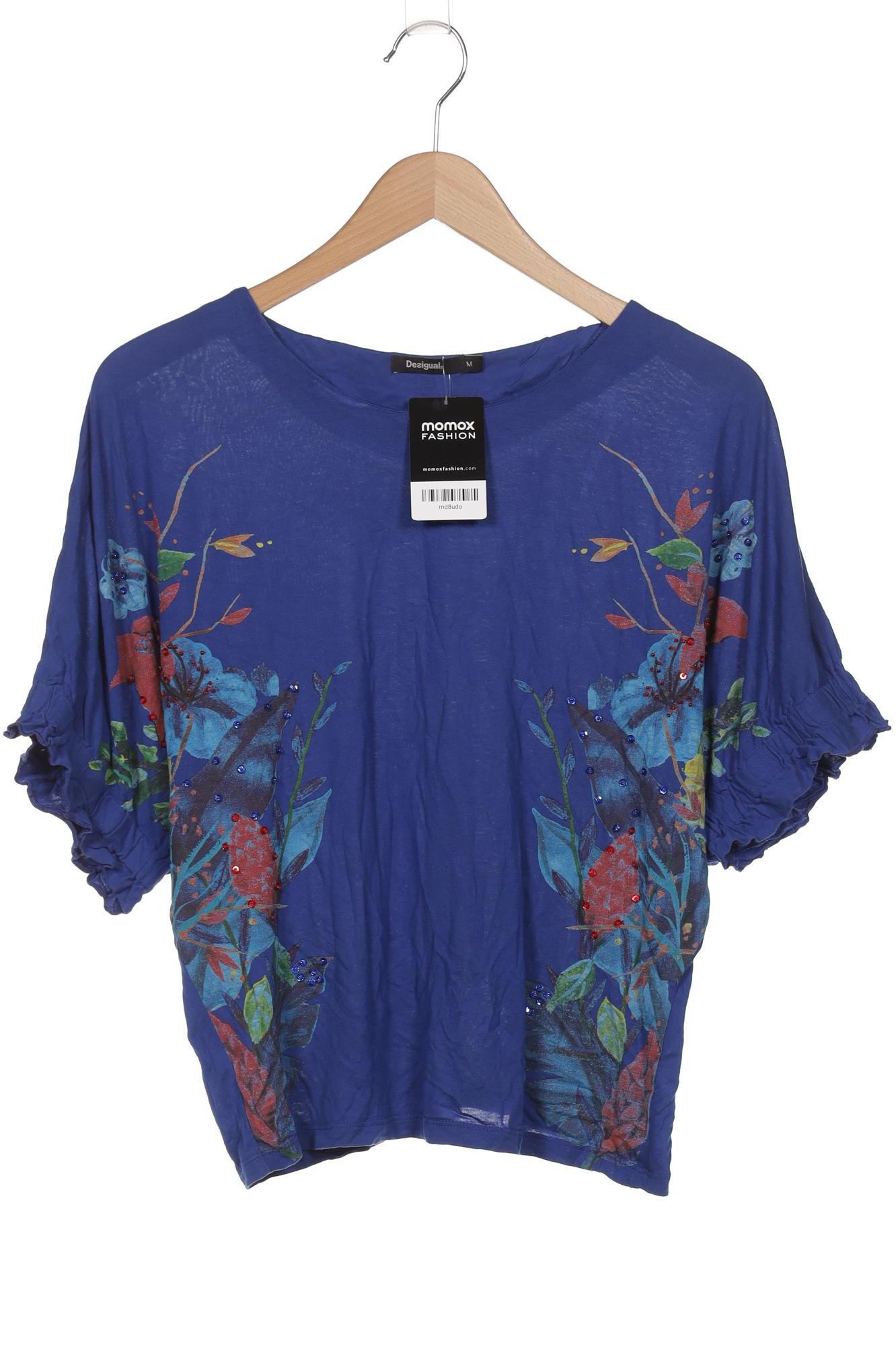 

Desigual Damen T-Shirt, blau, Gr. 38