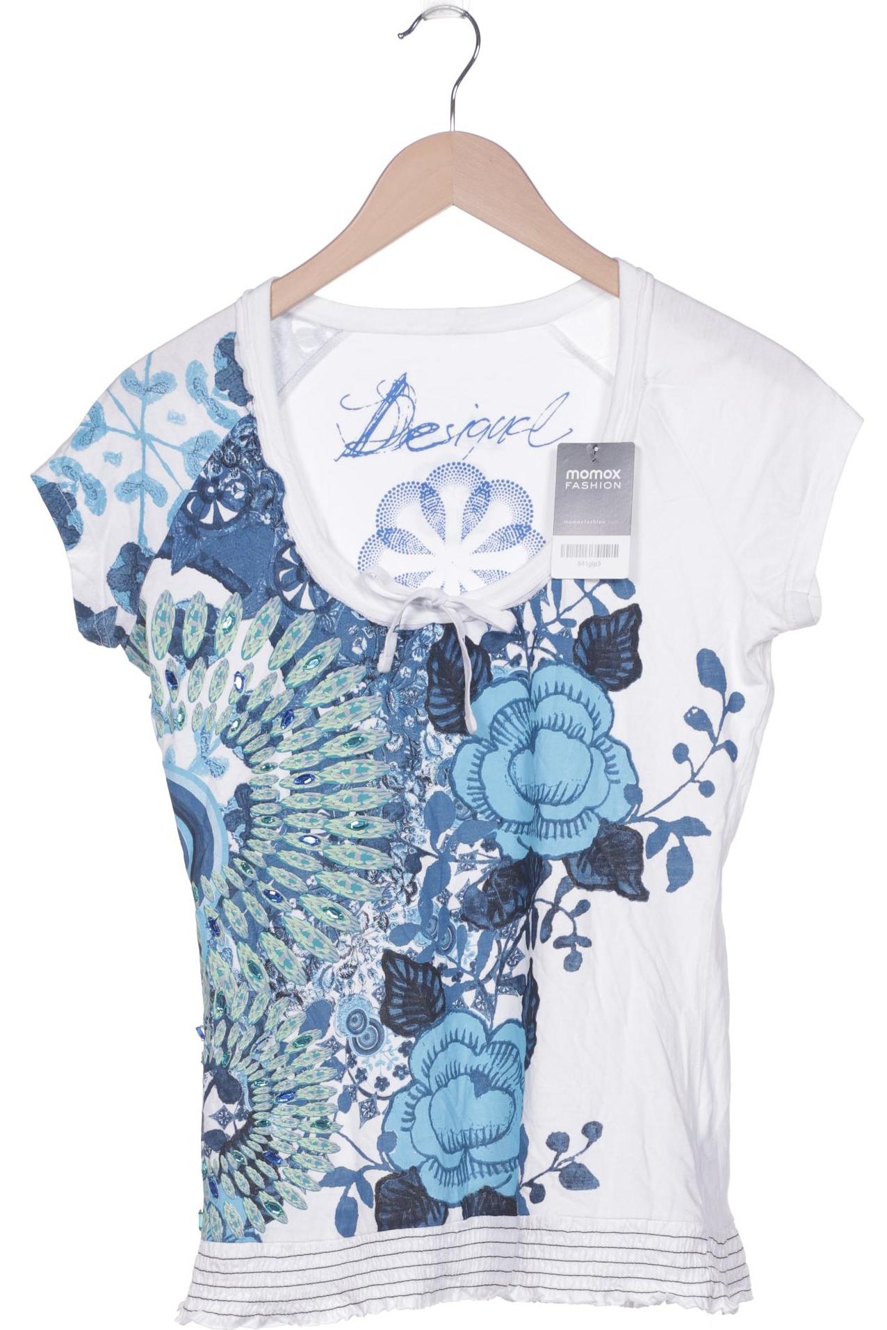 

Desigual Damen T-Shirt, blau
