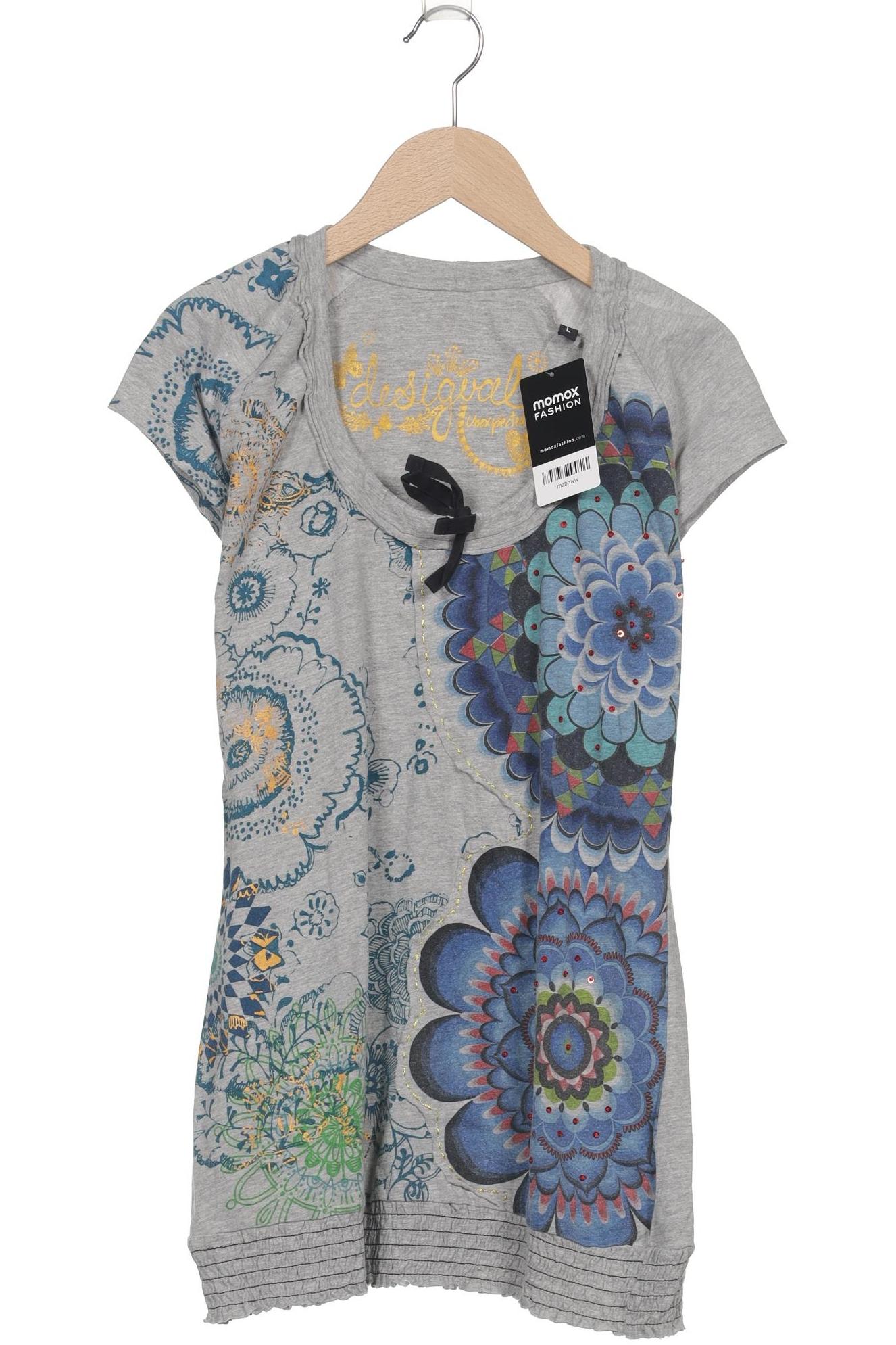 

Desigual Damen T-Shirt, grau, Gr. 42