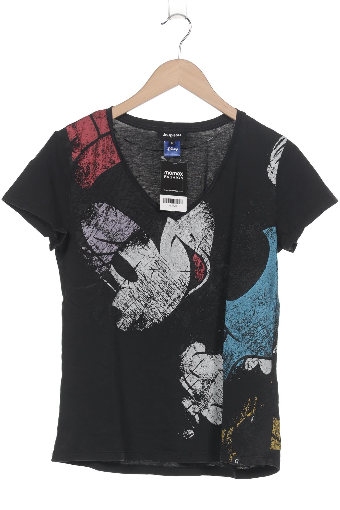 

Desigual Damen T-Shirt, schwarz, Gr. 36
