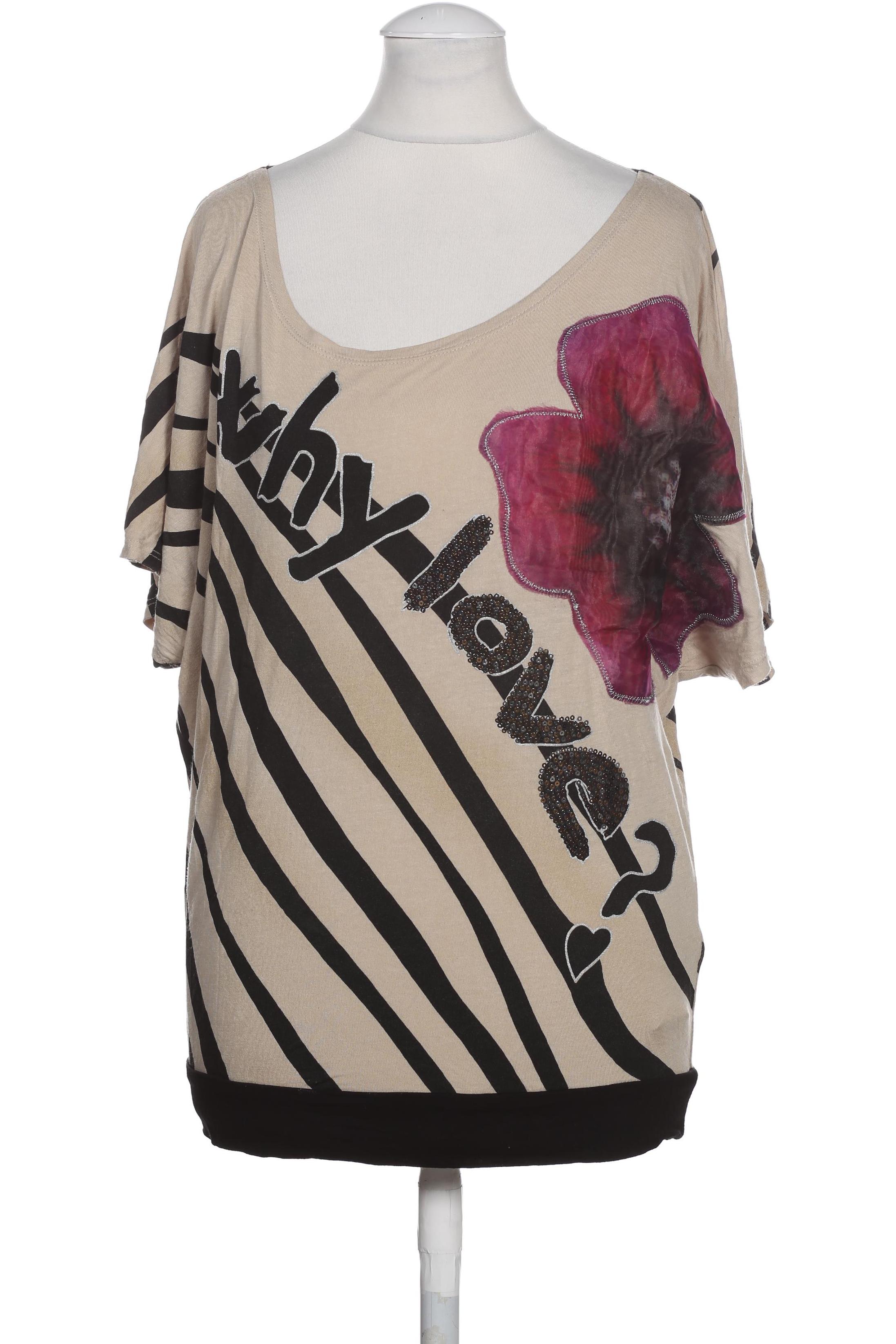 

Desigual Damen T-Shirt, beige, Gr. 36
