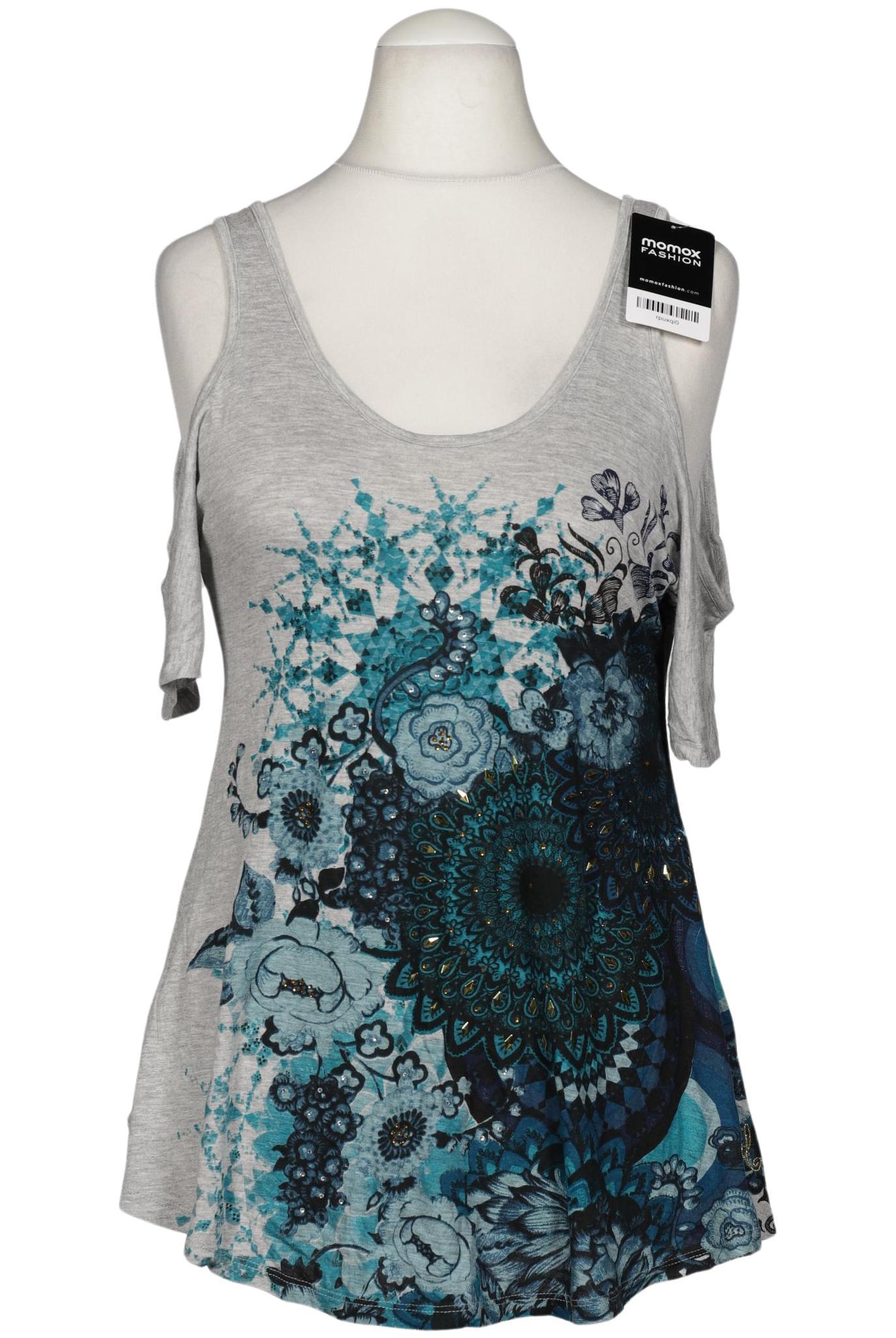 

Desigual Damen T-Shirt, grau, Gr. 36