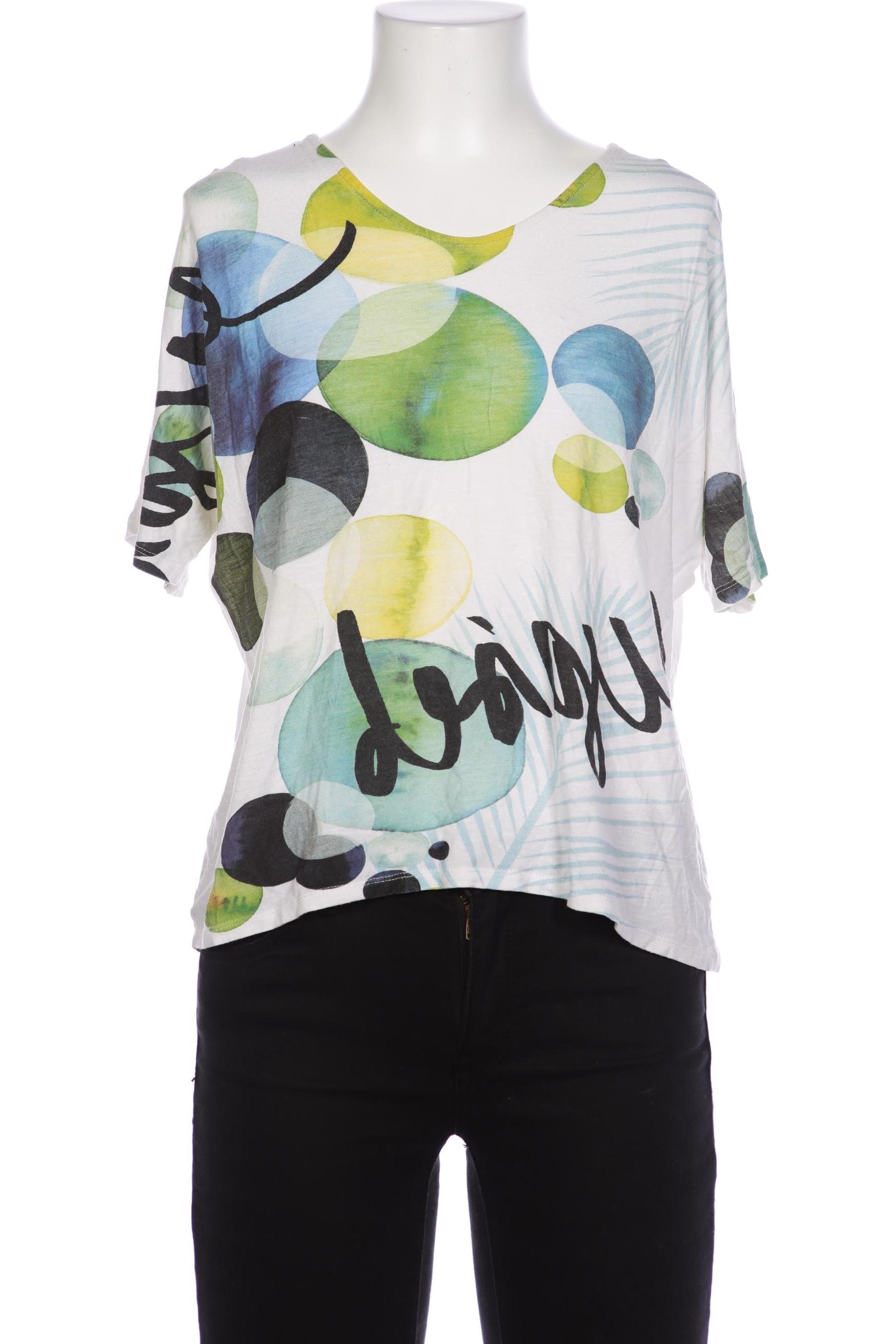 

Desigual Damen T-Shirt, weiß, Gr. 36