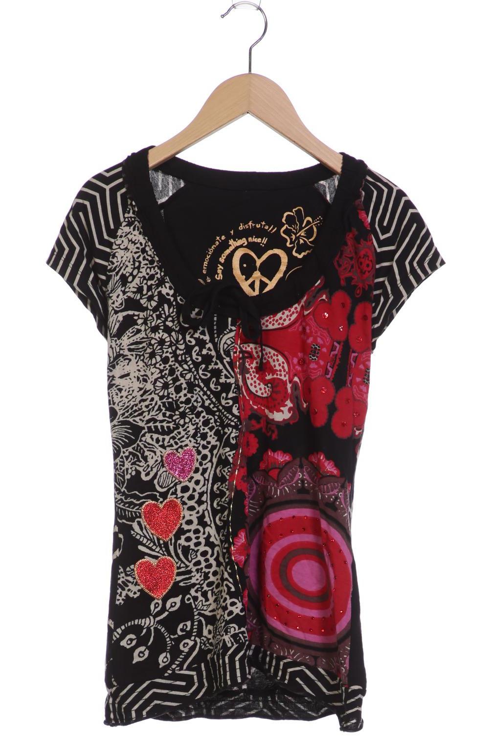 

Desigual Damen T-Shirt, schwarz