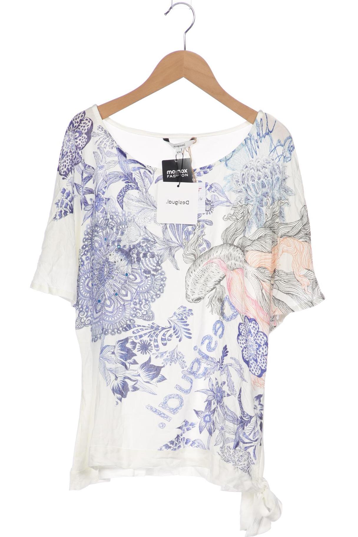 

Desigual Damen T-Shirt, weiß, Gr. 46