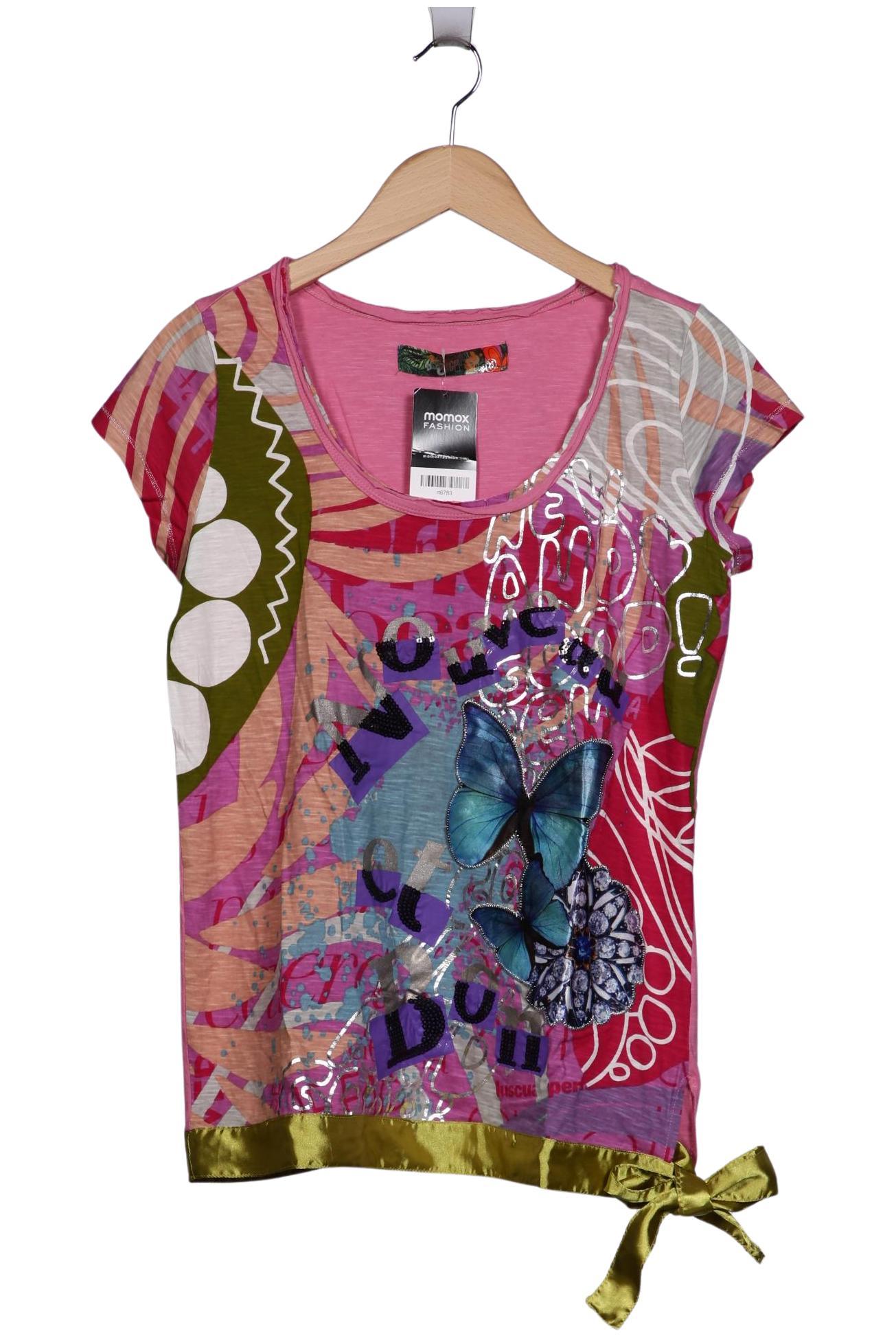 

Desigual Damen T-Shirt, pink, Gr. 44