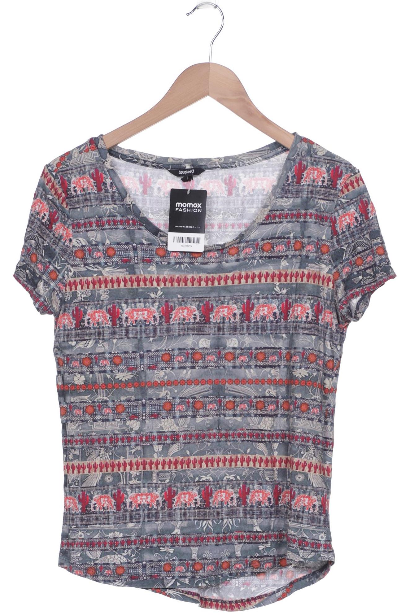 

Desigual Damen T-Shirt, grau, Gr. 38