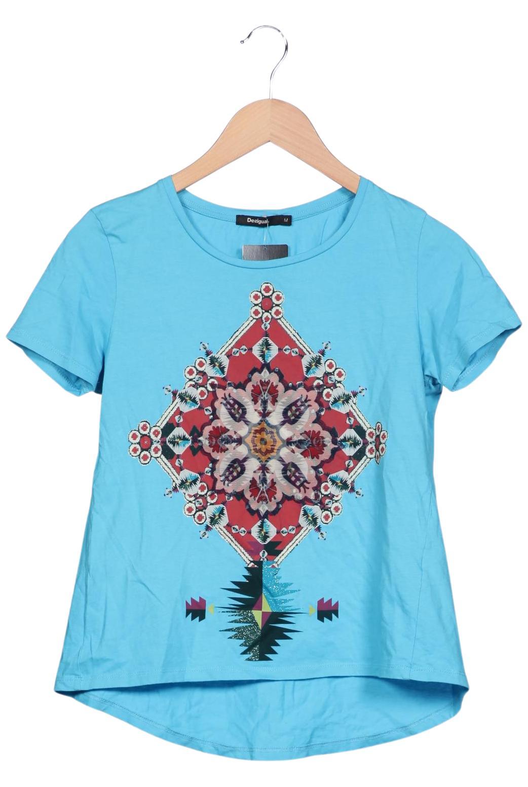 

Desigual Damen T-Shirt, hellblau, Gr. 38