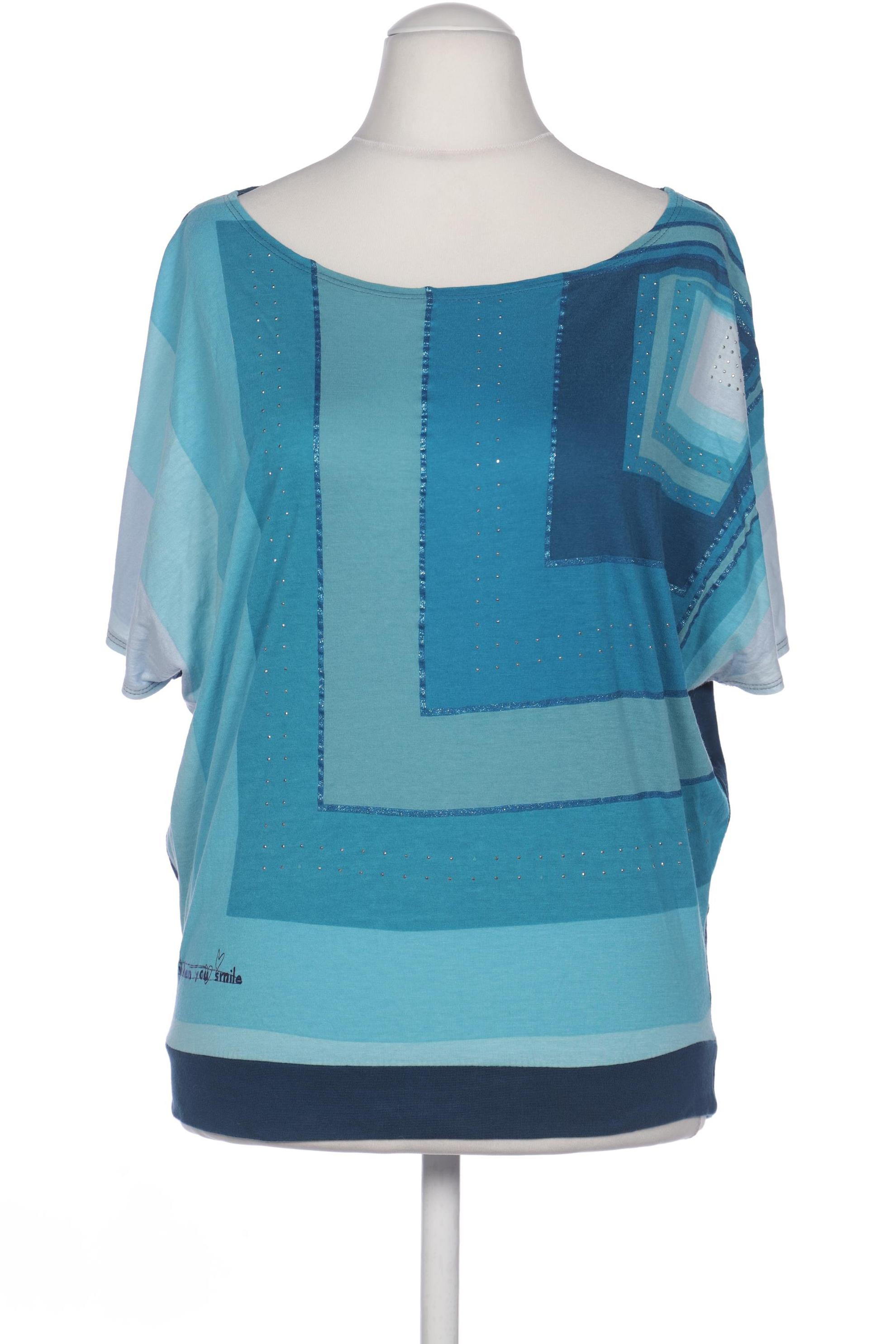 

Desigual Damen T-Shirt, blau, Gr. 38