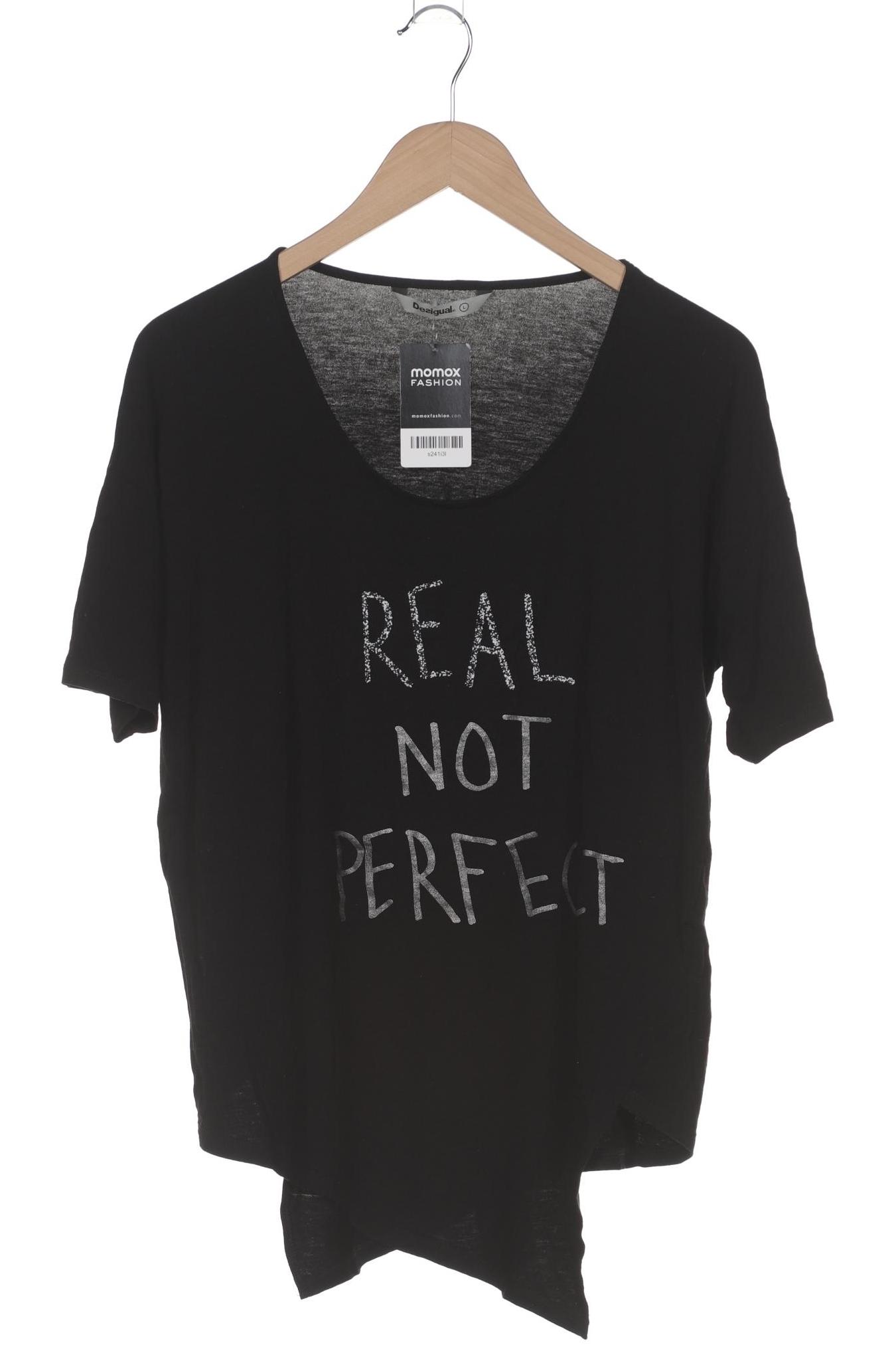 

Desigual Damen T-Shirt, schwarz, Gr. 42