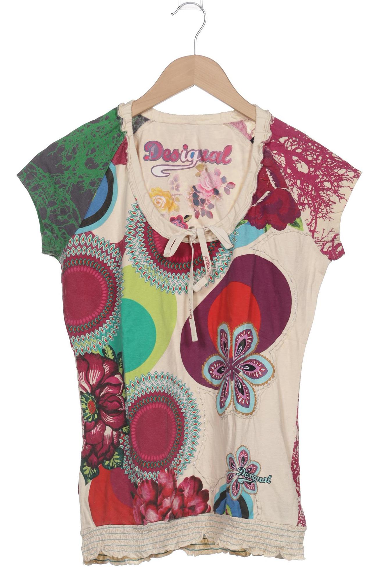 

Desigual Damen T-Shirt, mehrfarbig, Gr. 44