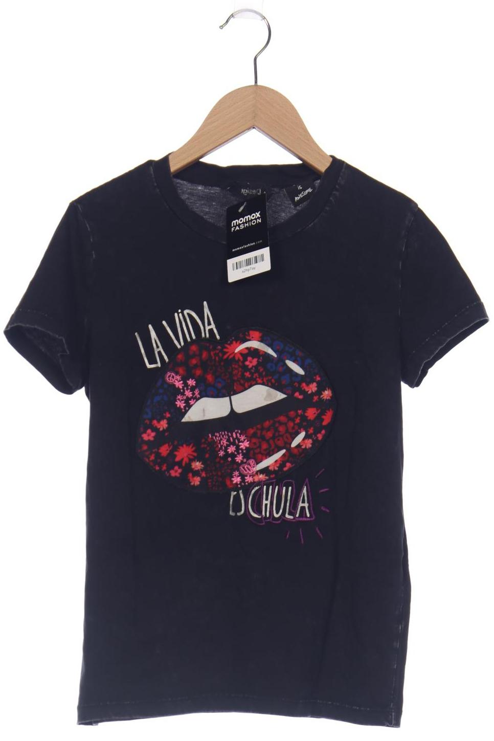 

Desigual Damen T-Shirt, schwarz