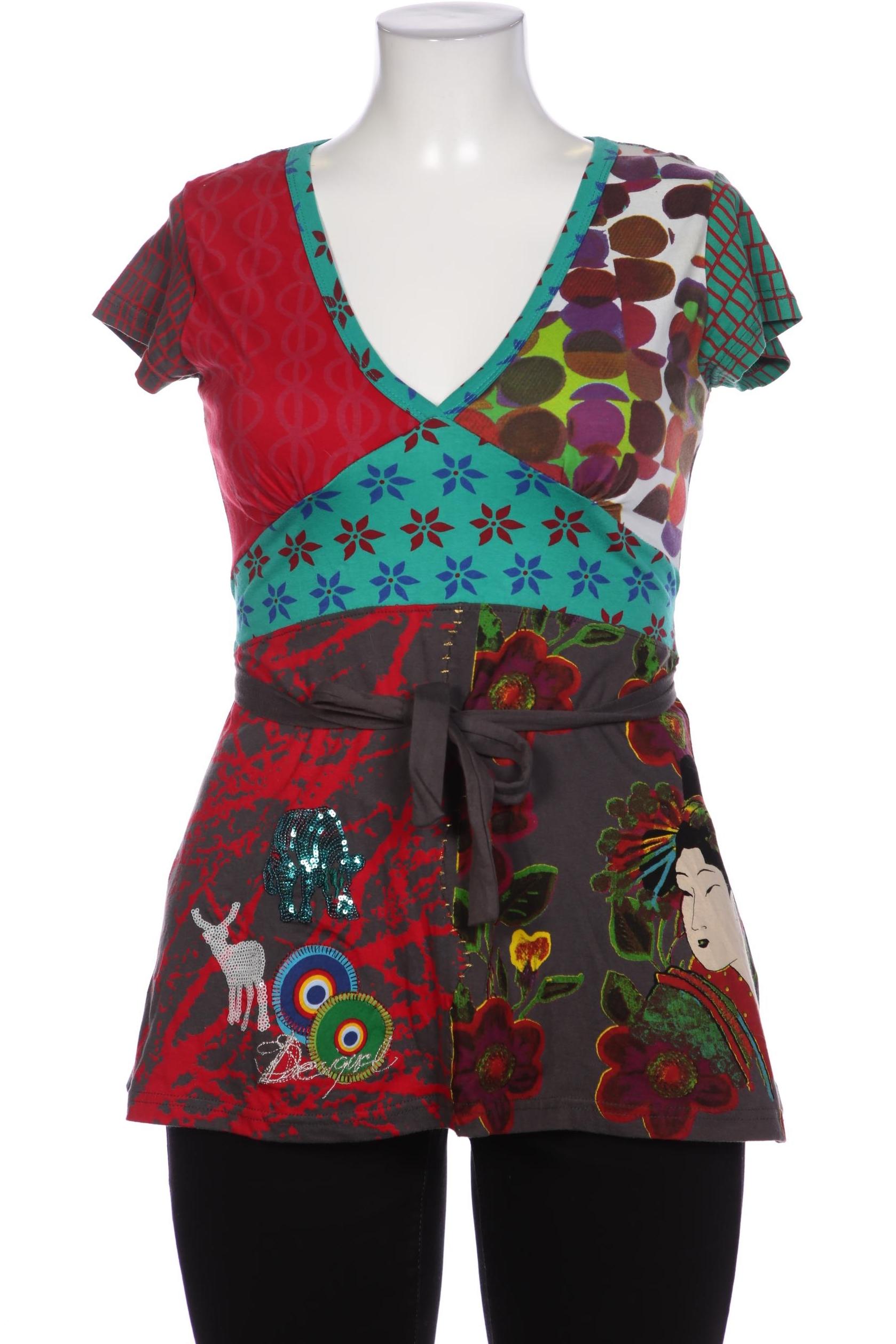 

Desigual Damen T-Shirt, mehrfarbig, Gr. 44
