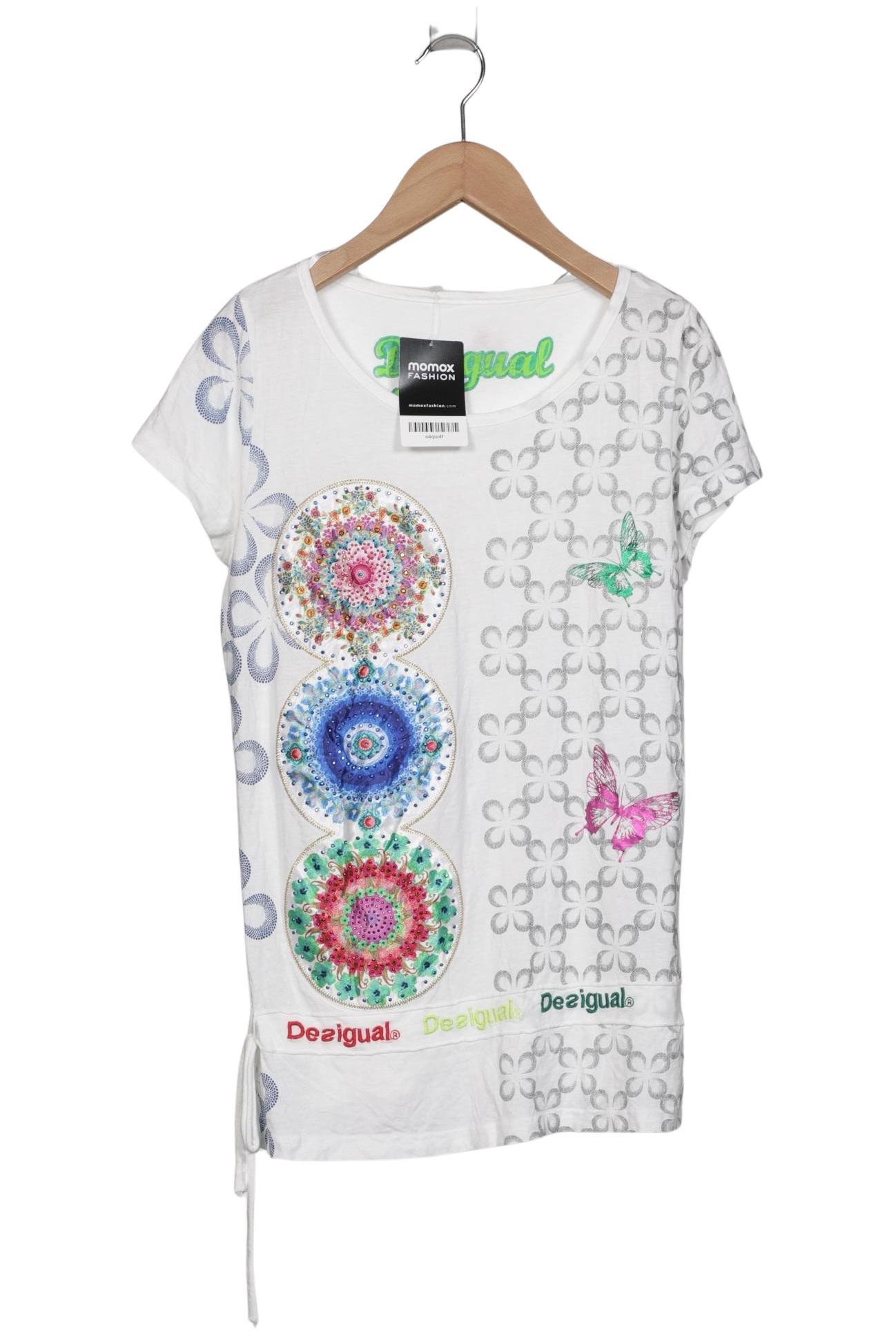 

Desigual Damen T-Shirt, weiß, Gr. 38