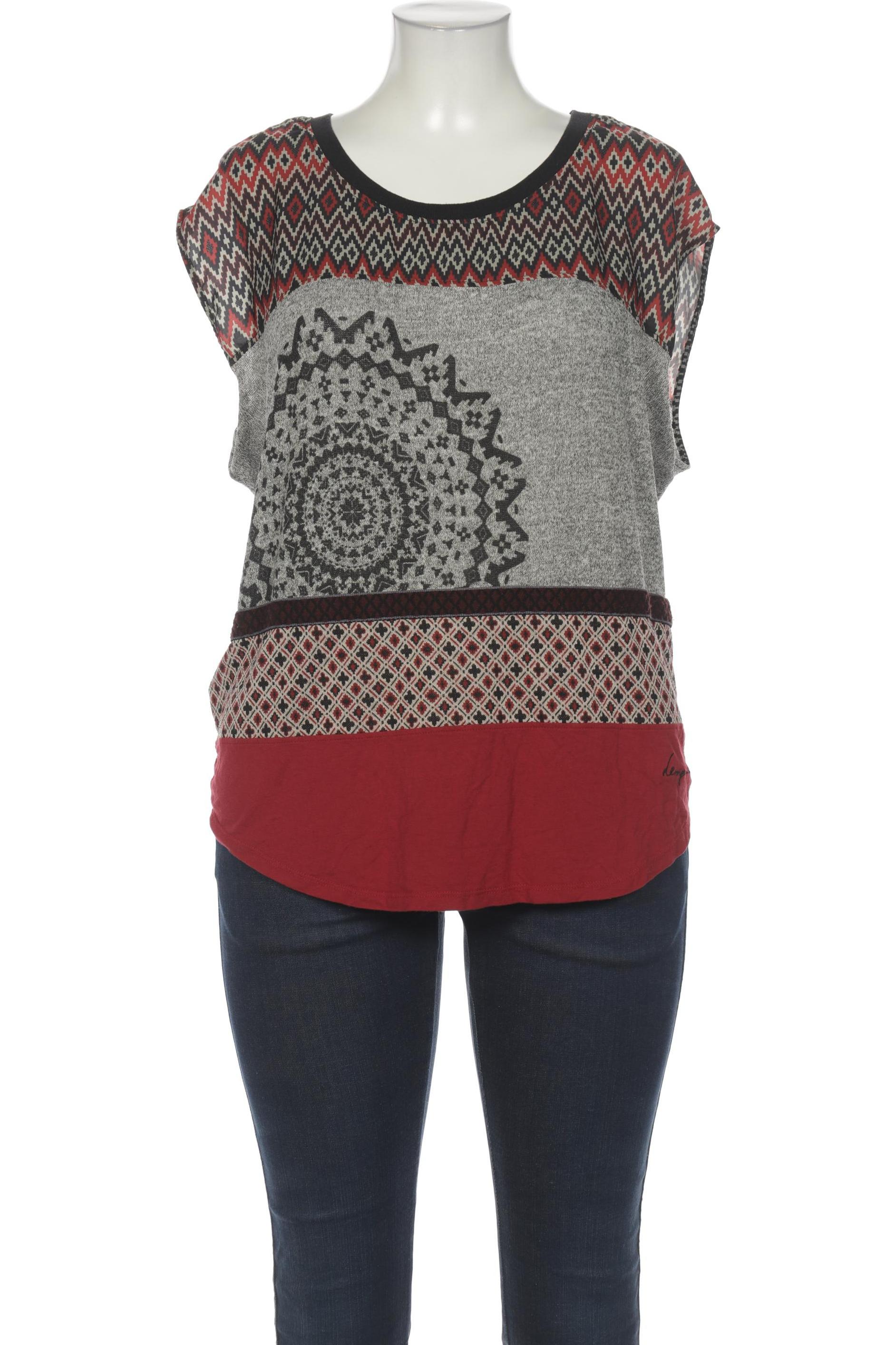 

Desigual Damen T-Shirt, grau, Gr. 44
