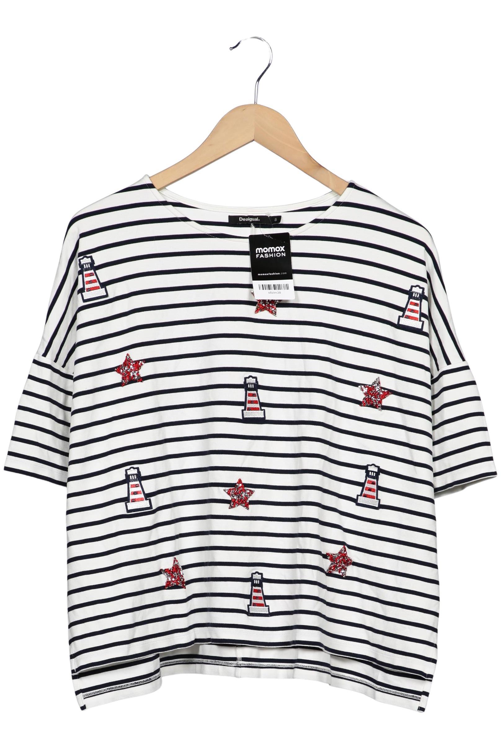 

Desigual Damen T-Shirt, mehrfarbig, Gr. 36