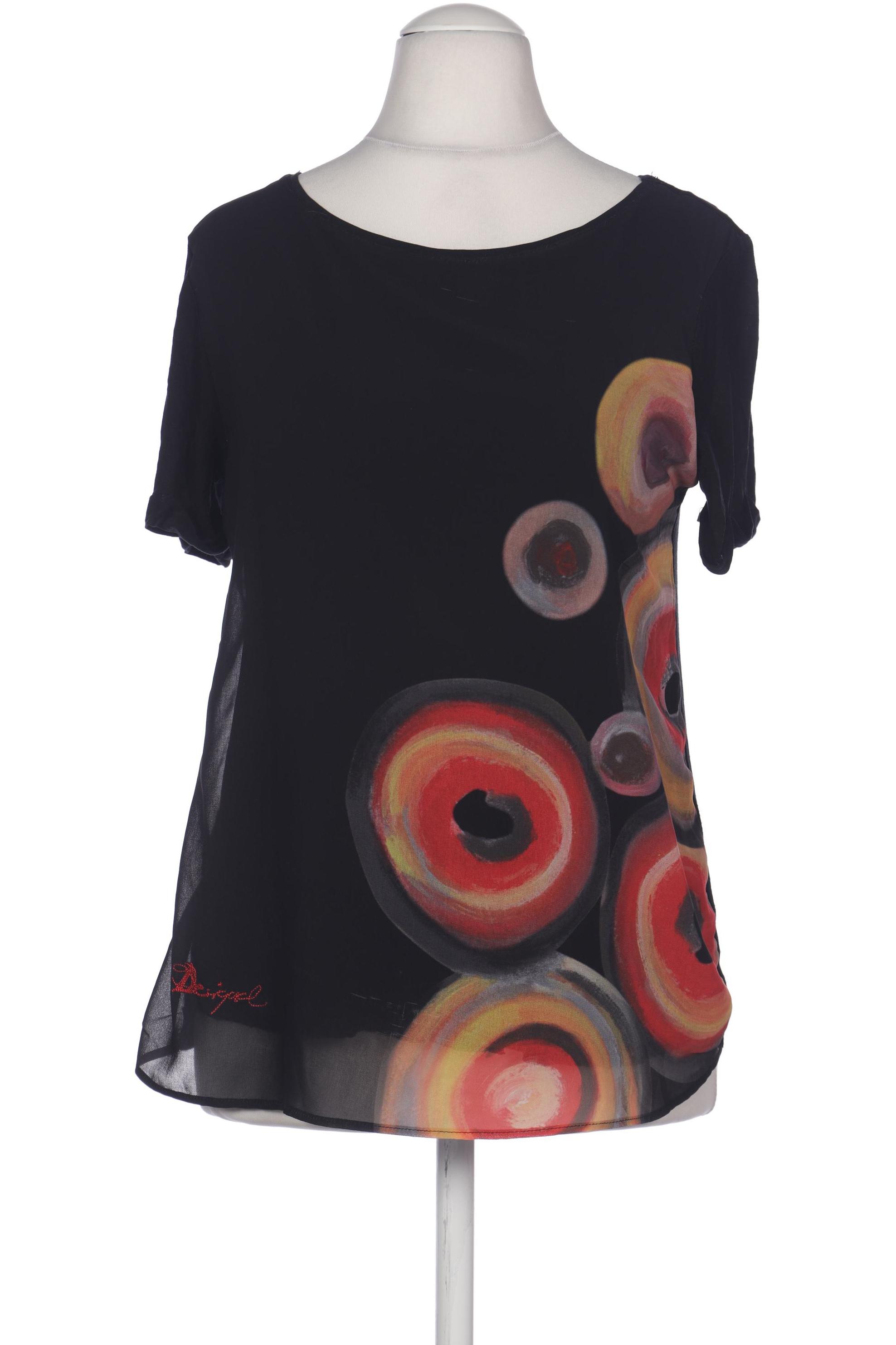 

Desigual Damen T-Shirt, schwarz, Gr. 38